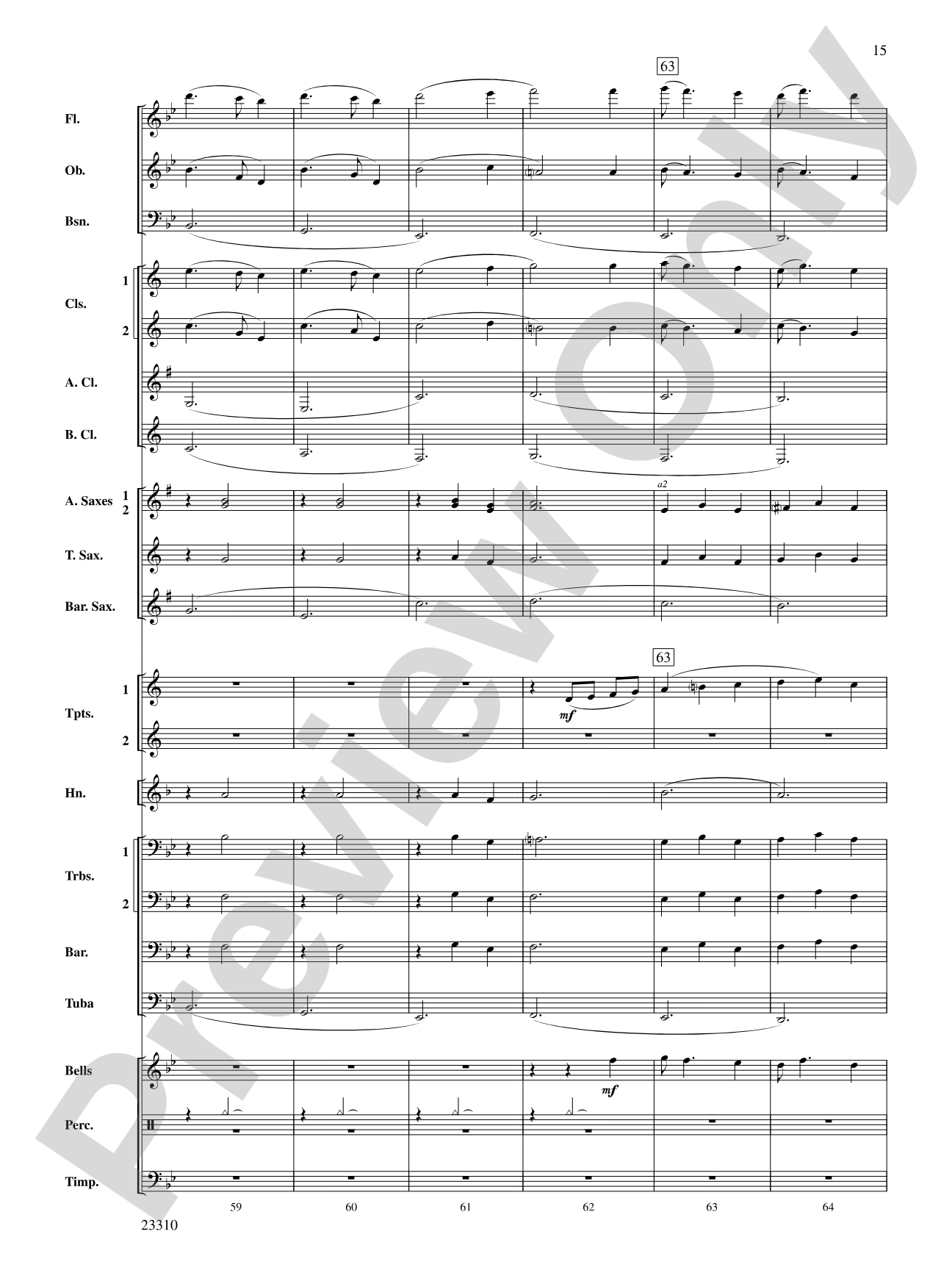 Tales of Dundee: Concert Band Conductor Score & Parts