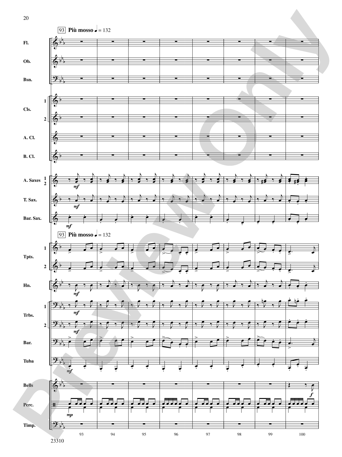 Tales of Dundee: Concert Band Conductor Score & Parts