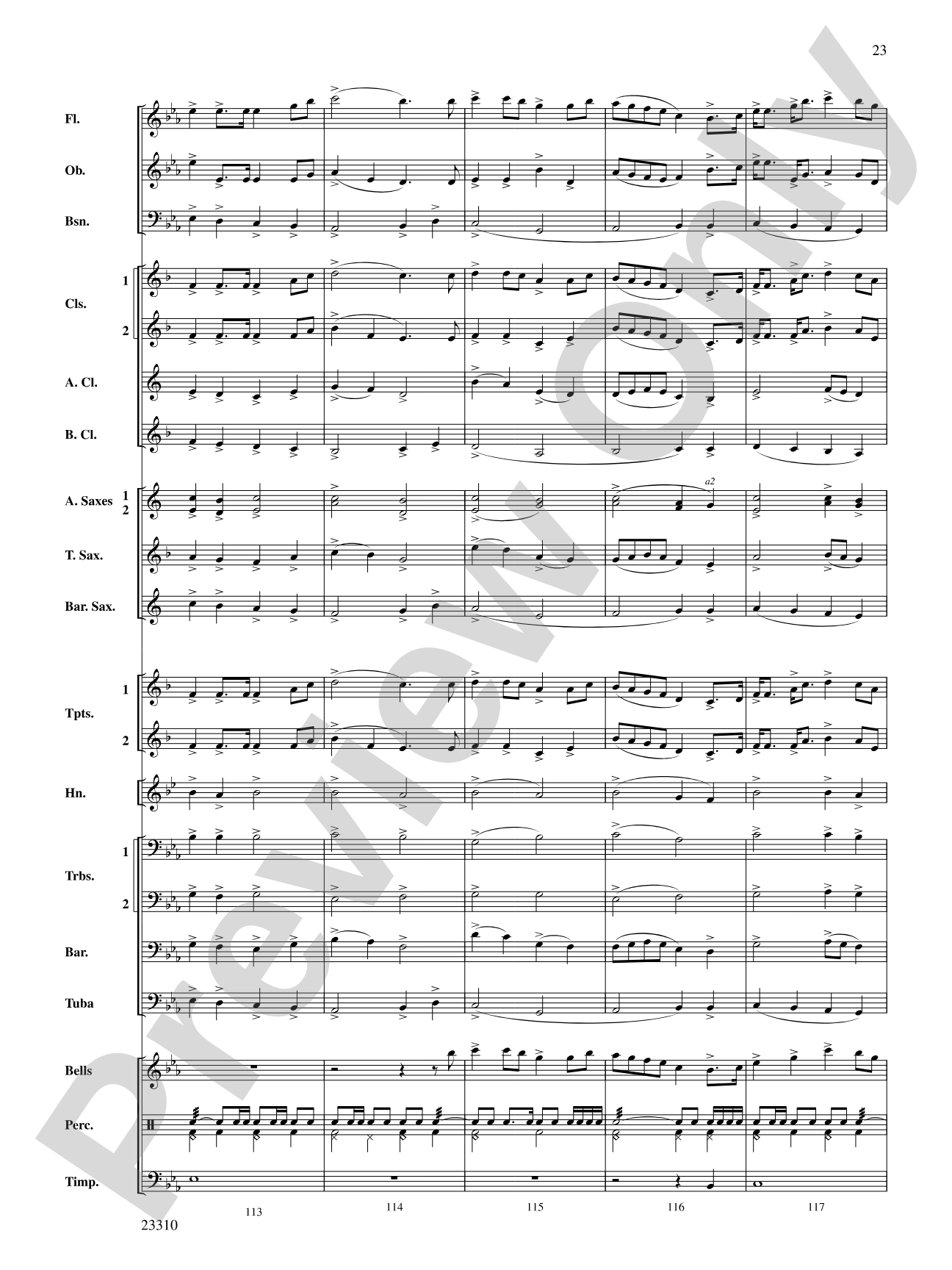 Tales of Dundee: Concert Band Conductor Score & Parts