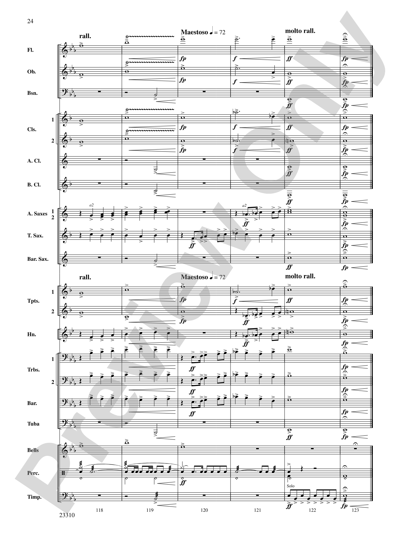Tales of Dundee: Concert Band Conductor Score & Parts