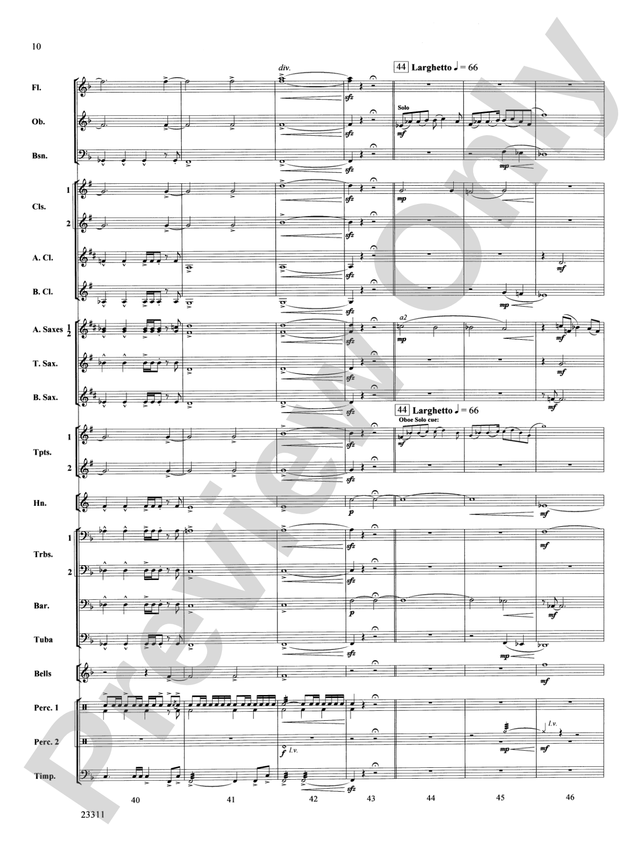 Awakened Like the Morn: Concert Band Conductor Score & Parts