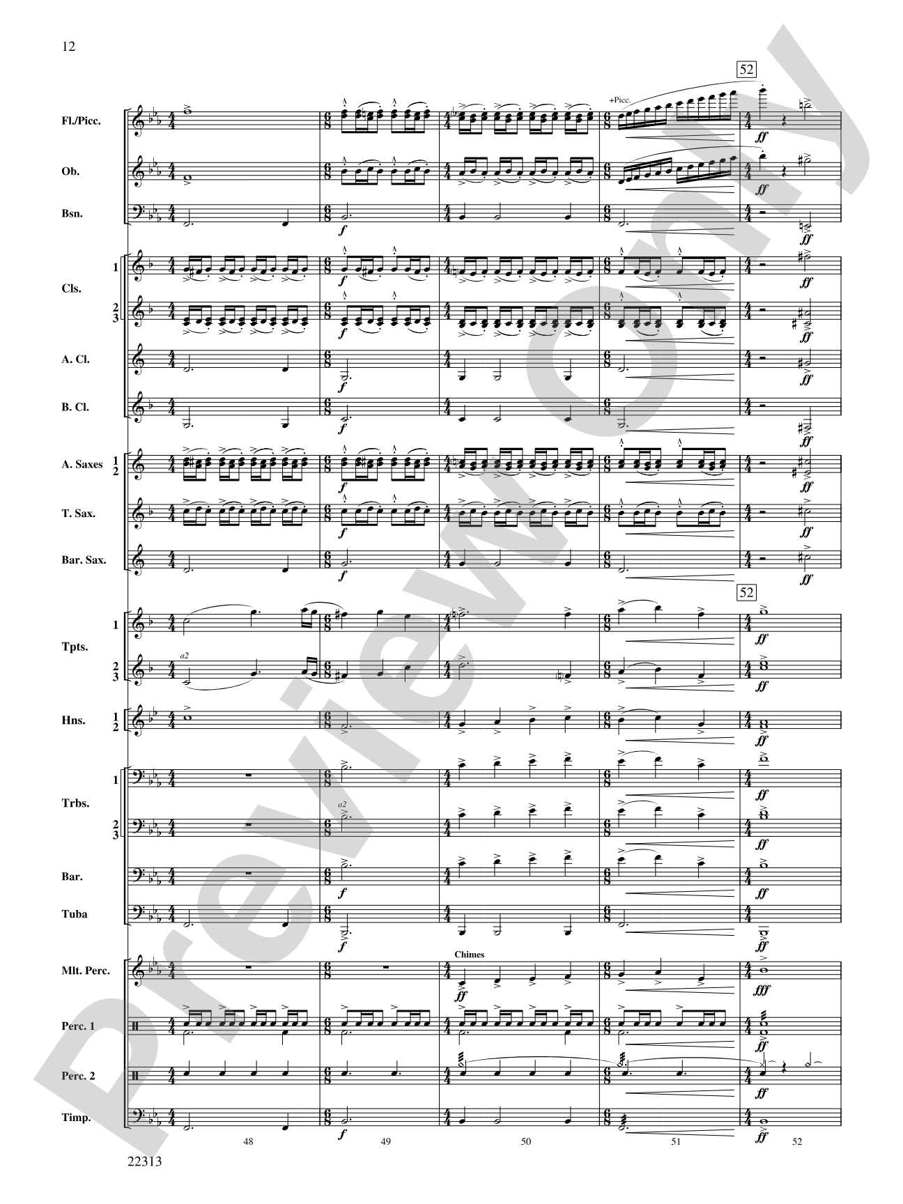 In the Center Ring: Concert Band Conductor Score & Parts