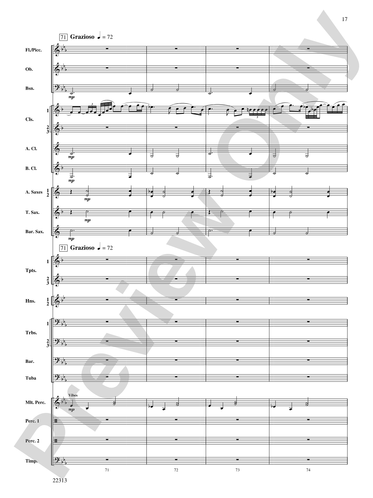 In the Center Ring: Concert Band Conductor Score & Parts
