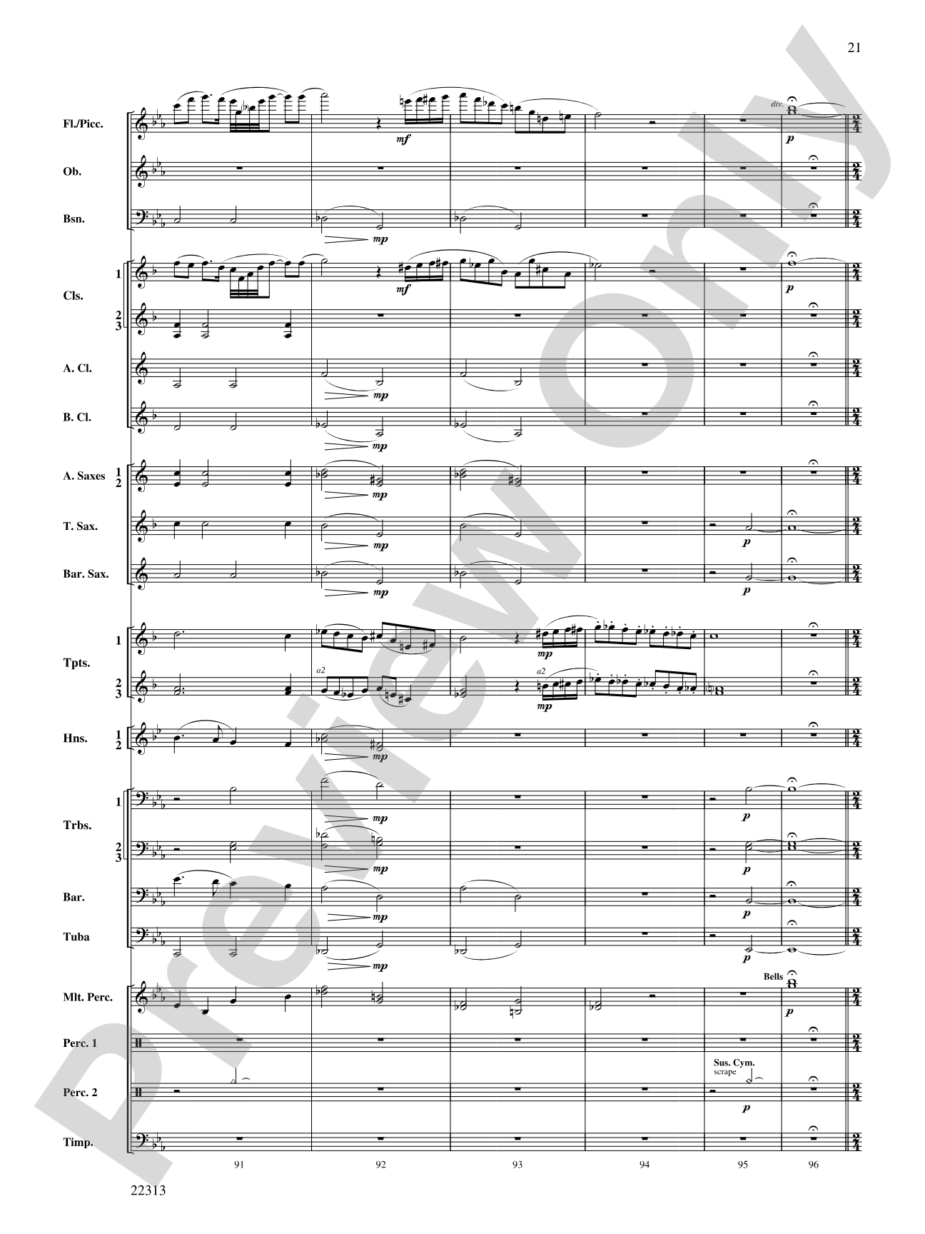 In the Center Ring: Concert Band Conductor Score & Parts