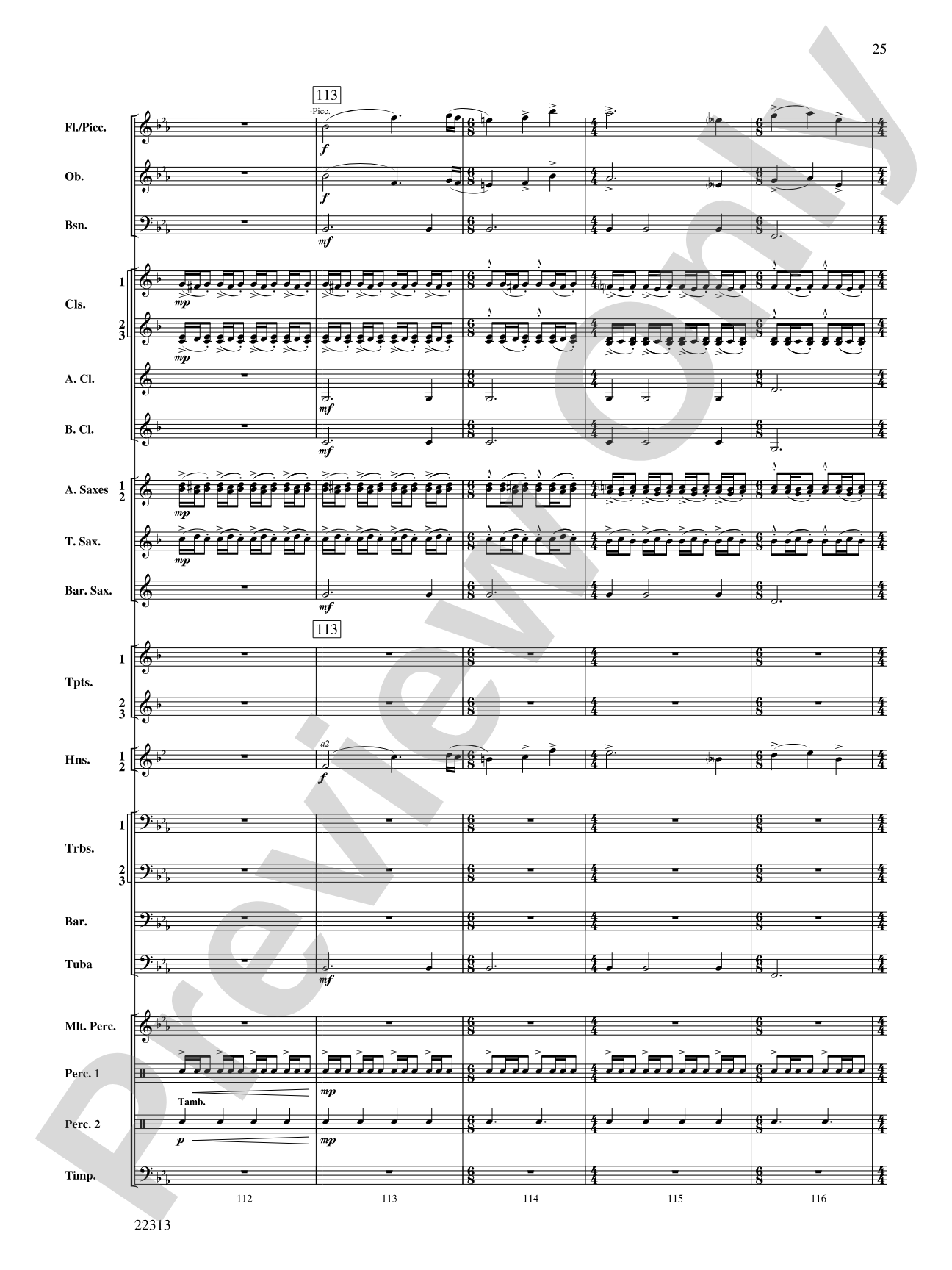 In the Center Ring: Concert Band Conductor Score & Parts