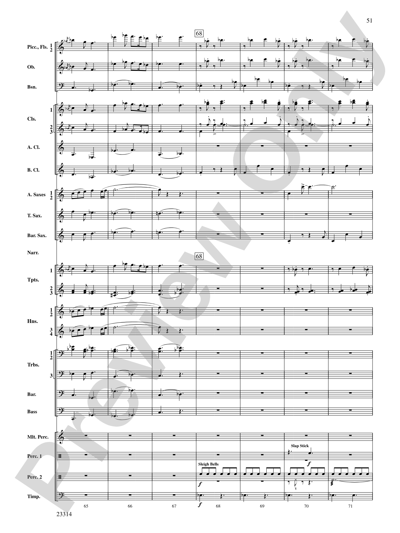 Aesop's Fables: Concert Band Conductor Score & Parts