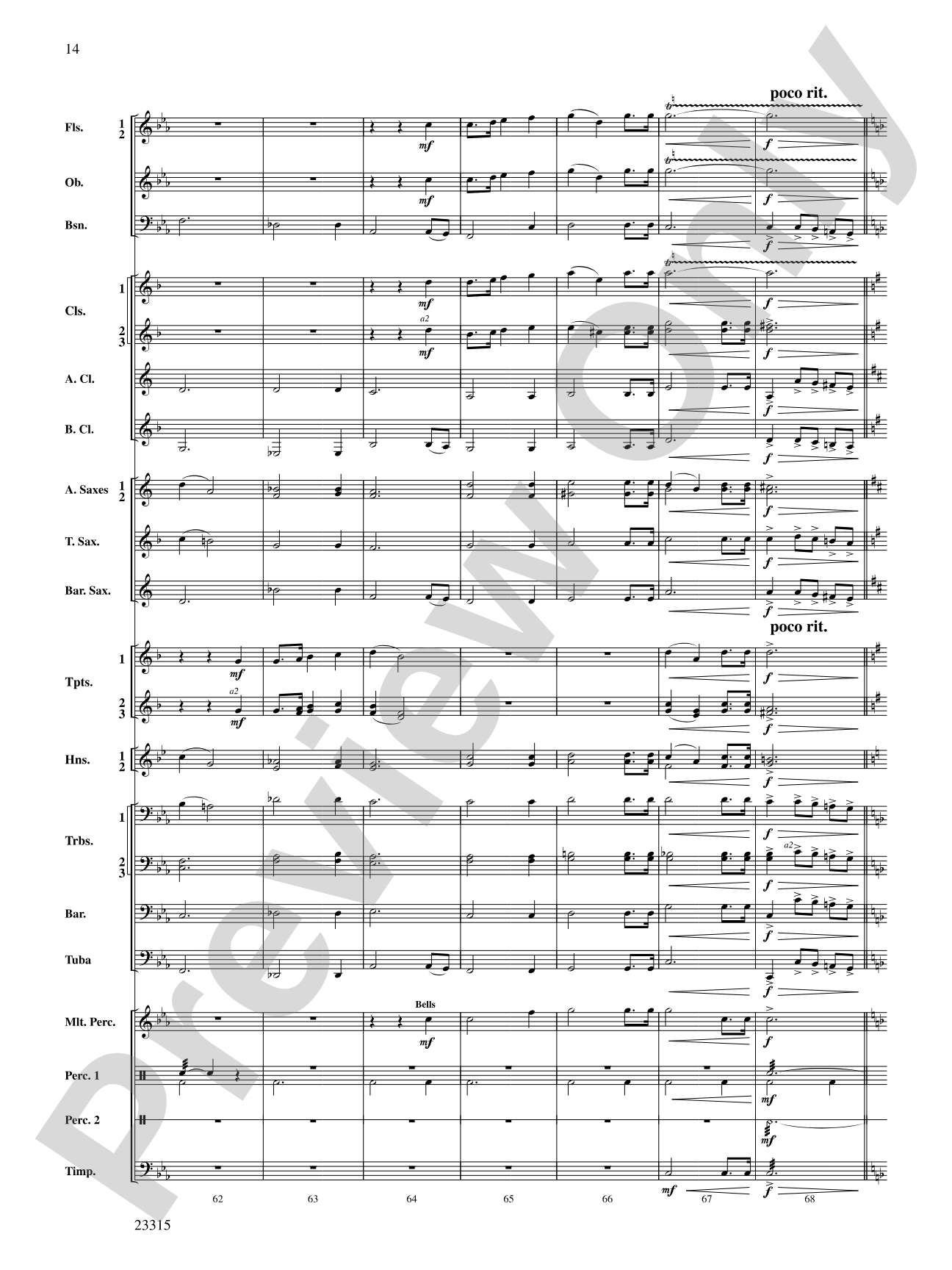 Hawkeye Festival Overture: Concert Band Conductor Score & Parts
