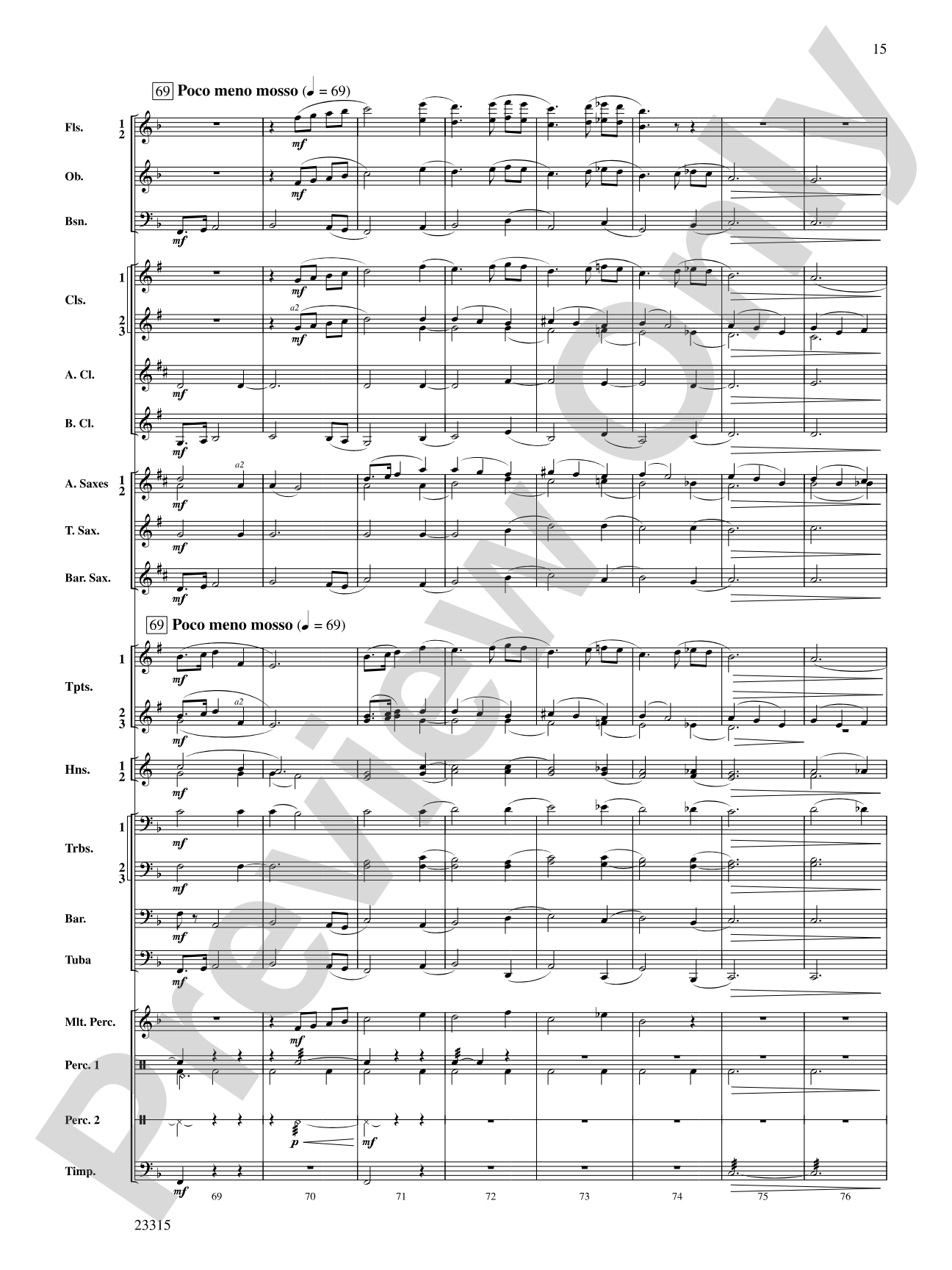 Hawkeye Festival Overture: Concert Band Conductor Score & Parts