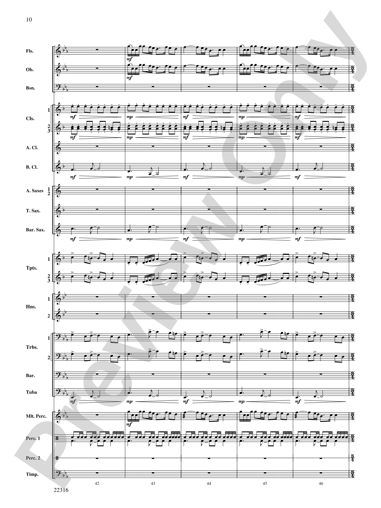 For Those Who Have Gone Before: Concert Band Conductor Score & Parts