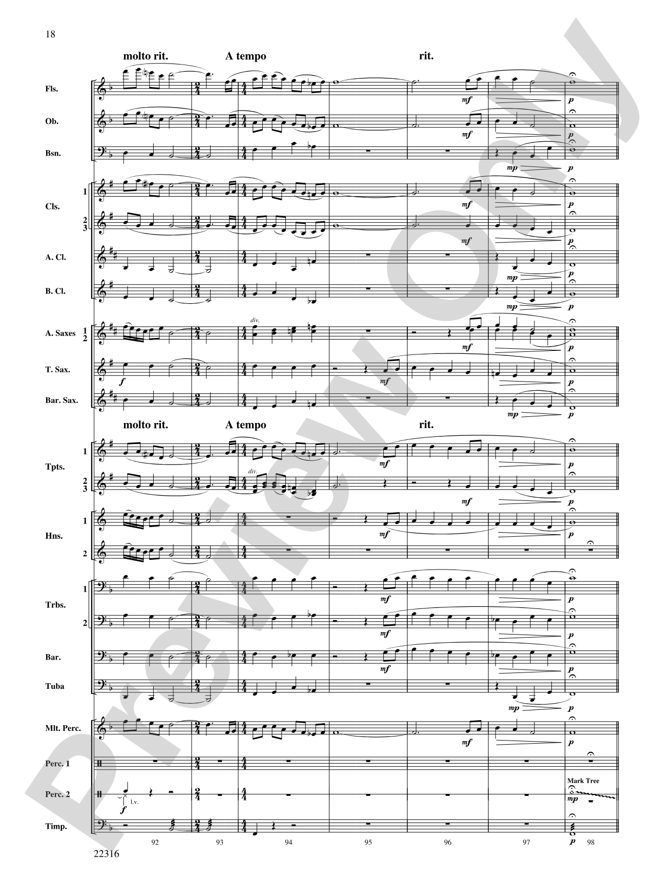 For Those Who Have Gone Before: Concert Band Conductor Score & Parts