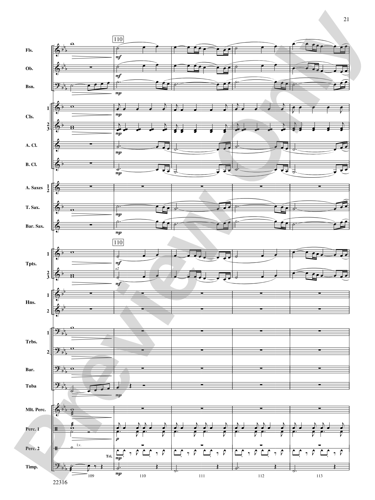 For Those Who Have Gone Before: Concert Band Conductor Score & Parts