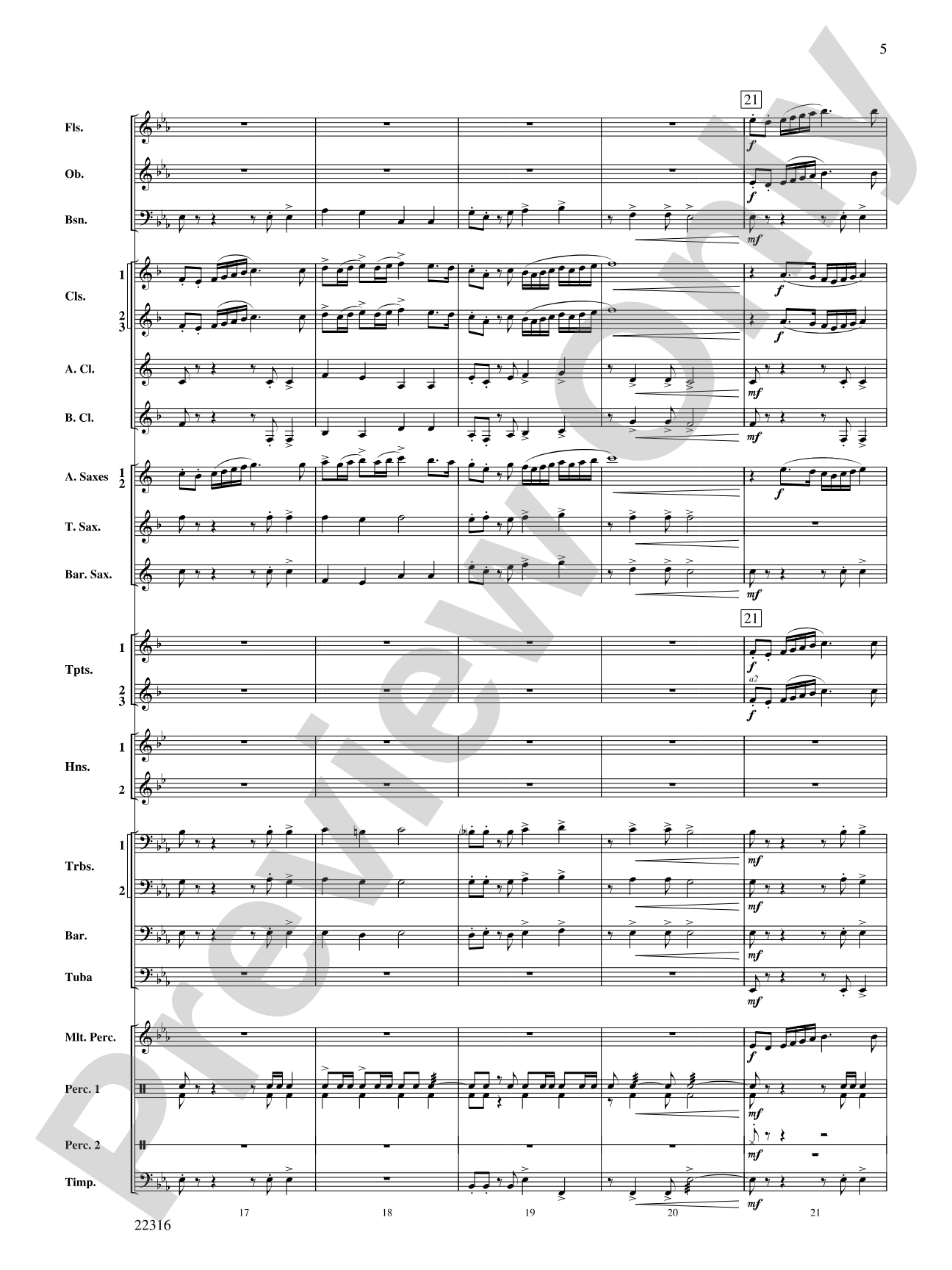 For Those Who Have Gone Before: Concert Band Conductor Score & Parts