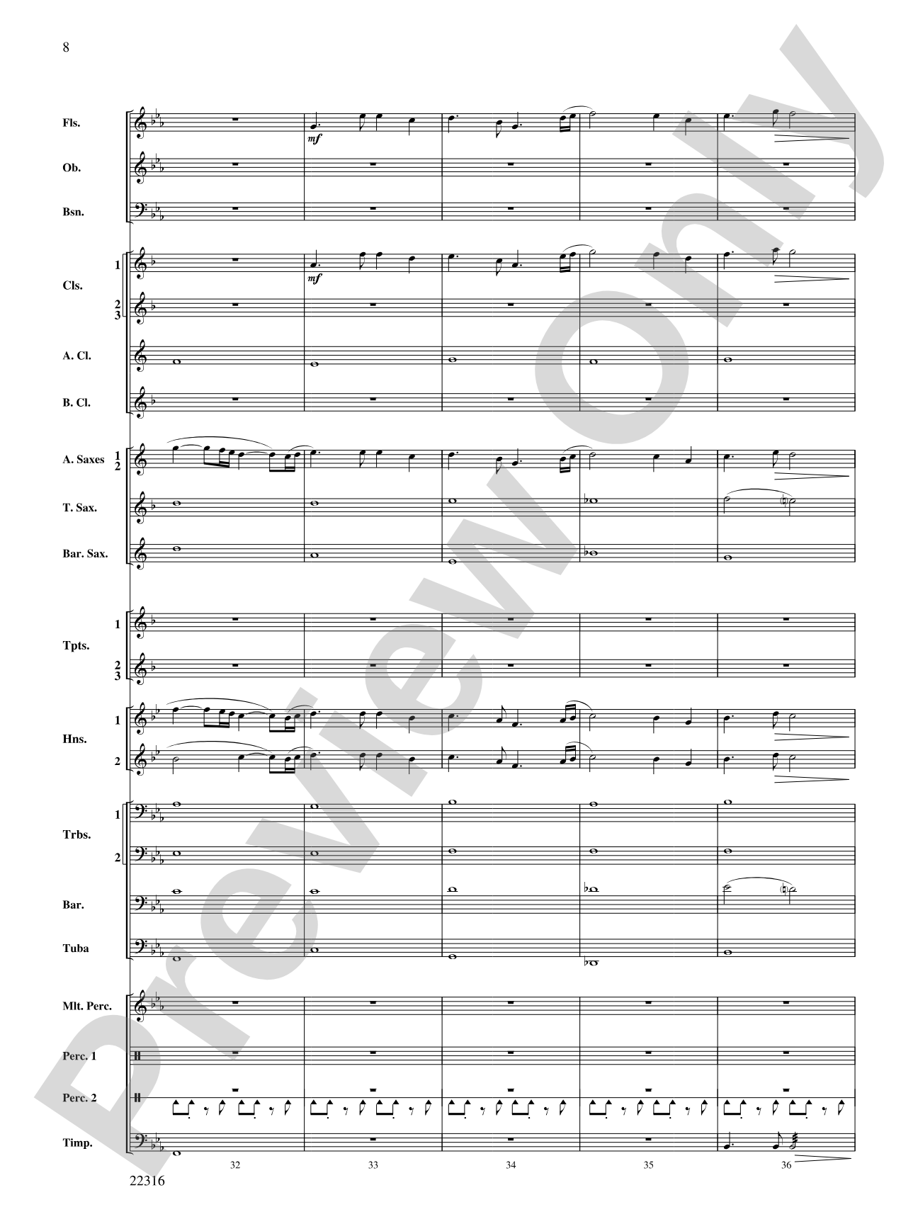 For Those Who Have Gone Before: Concert Band Conductor Score & Parts