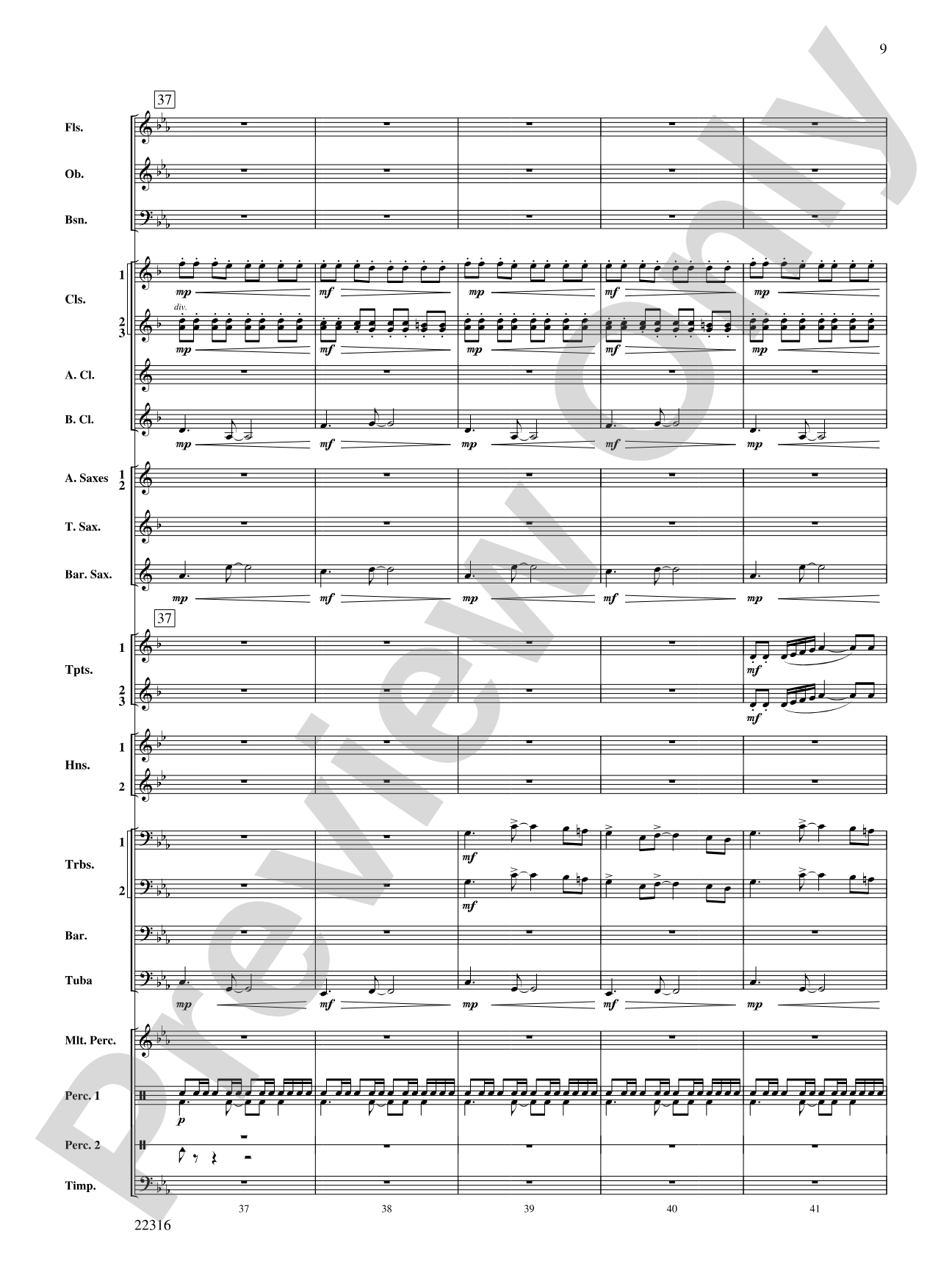 For Those Who Have Gone Before: Concert Band Conductor Score & Parts