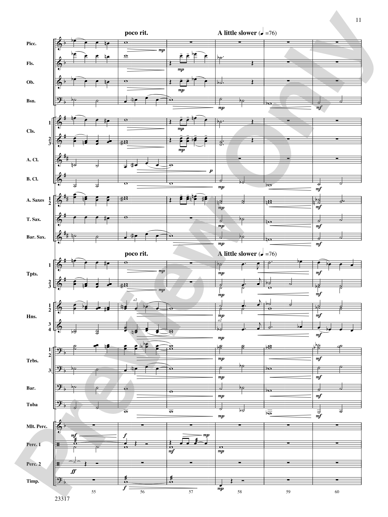 All the Starry Band: Concert Band Conductor Score & Parts