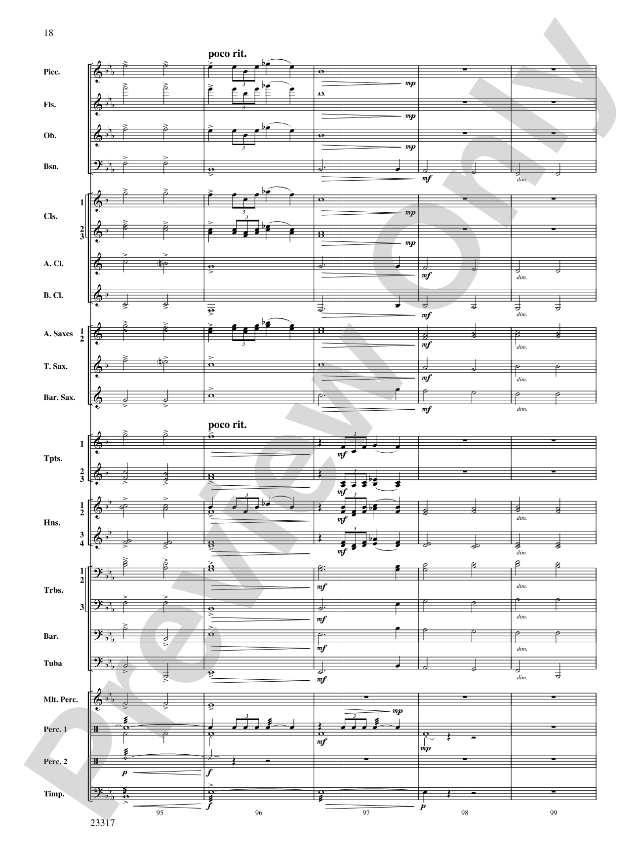 All the Starry Band: Concert Band Conductor Score & Parts