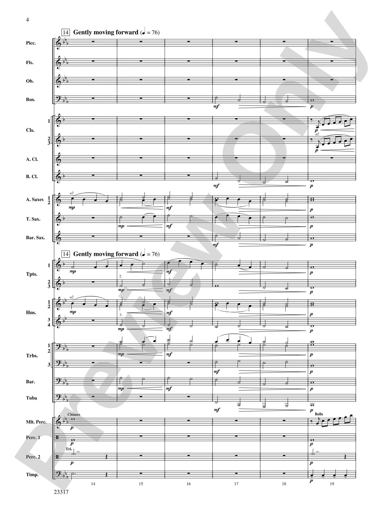 All the Starry Band: Concert Band Conductor Score & Parts