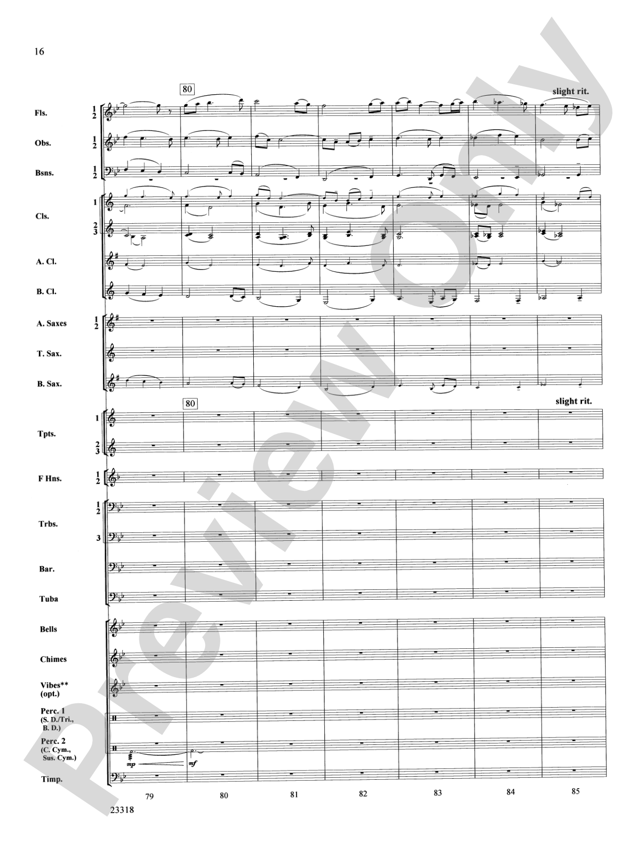 Ceremonial Fanfare: Concert Band Conductor Score & Parts