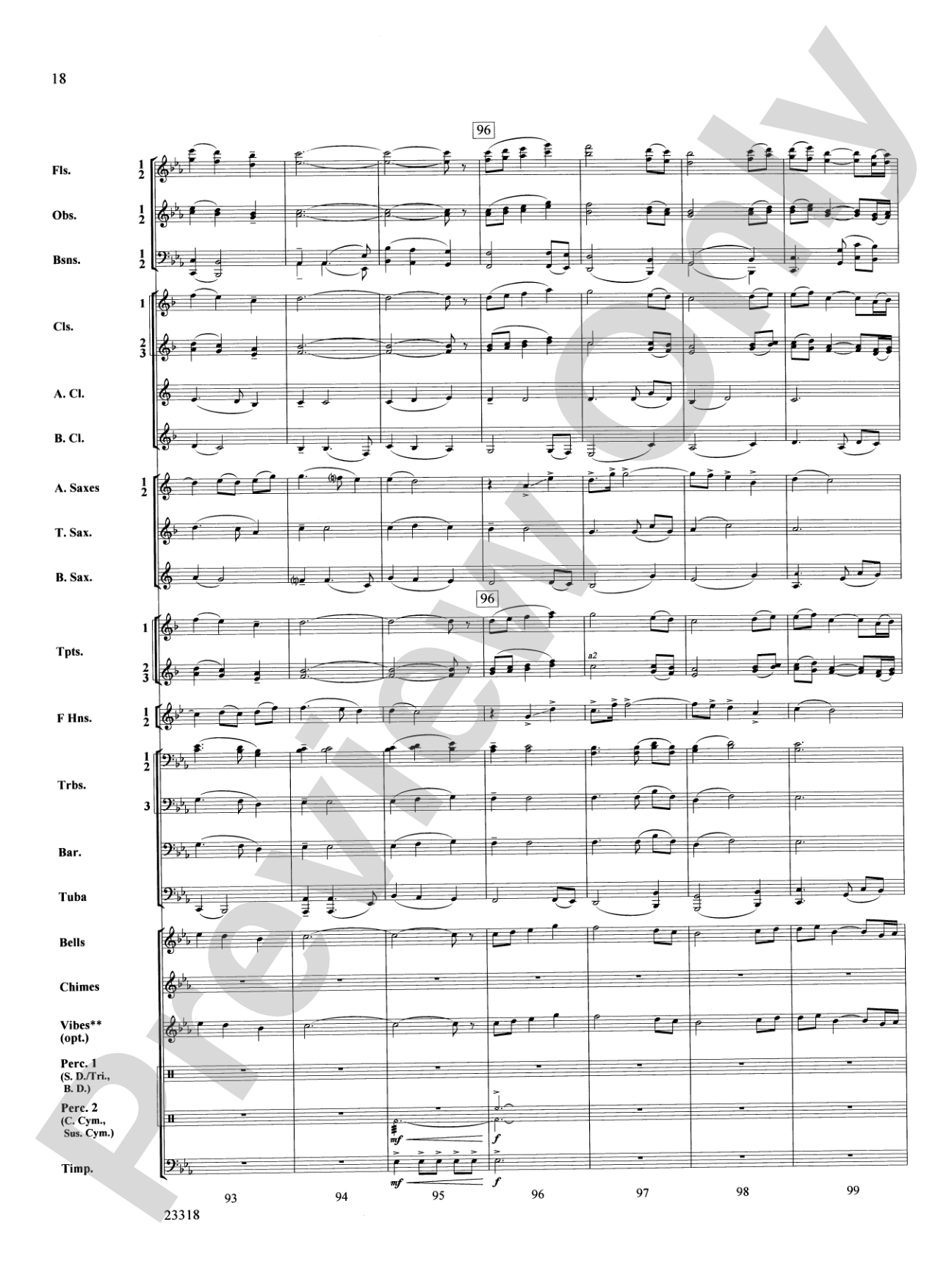 Ceremonial Fanfare: Concert Band Conductor Score & Parts