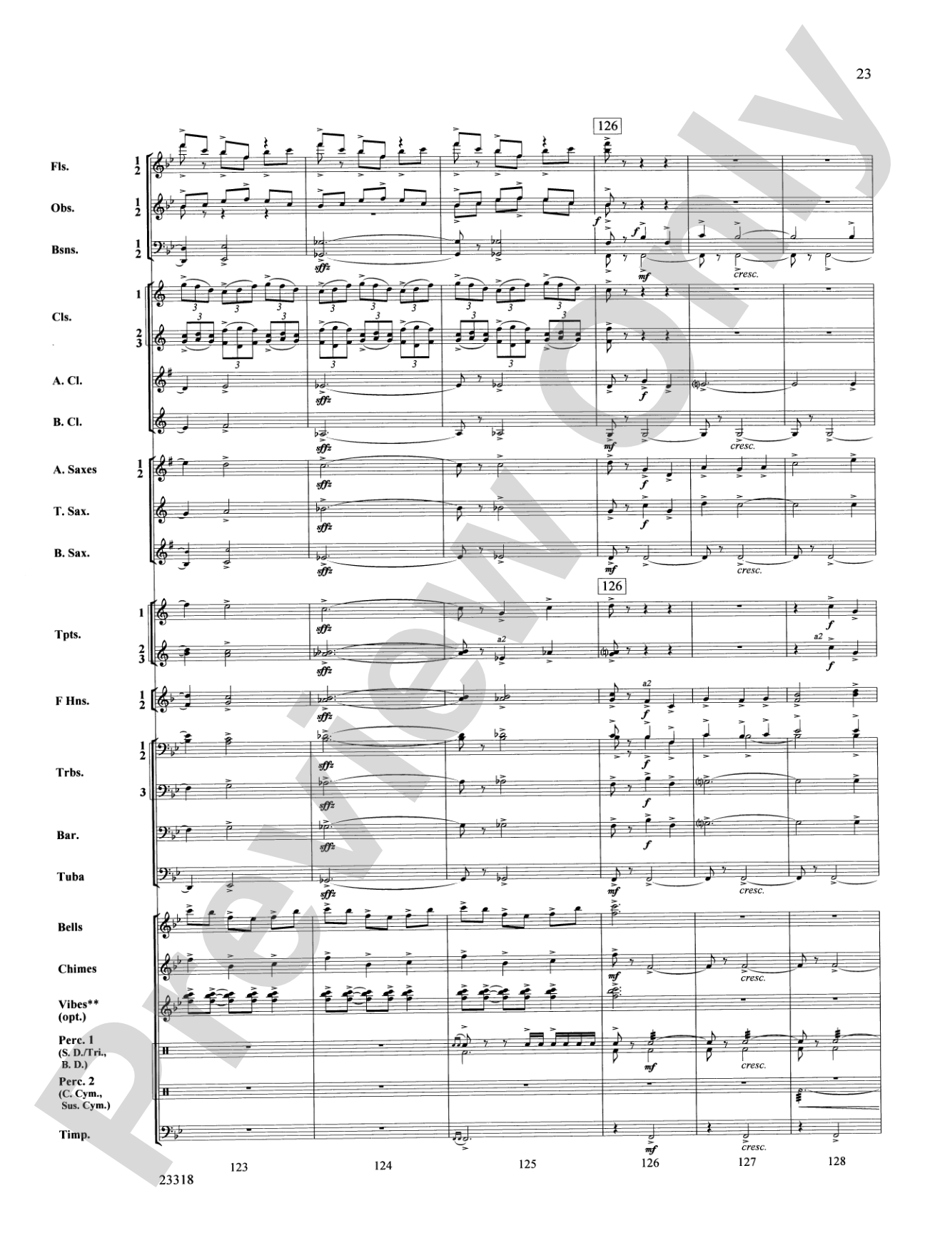 Ceremonial Fanfare: Concert Band Conductor Score & Parts