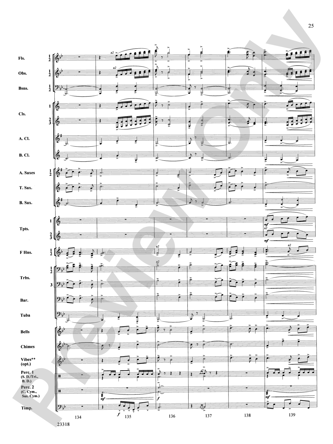 Ceremonial Fanfare: Concert Band Conductor Score & Parts