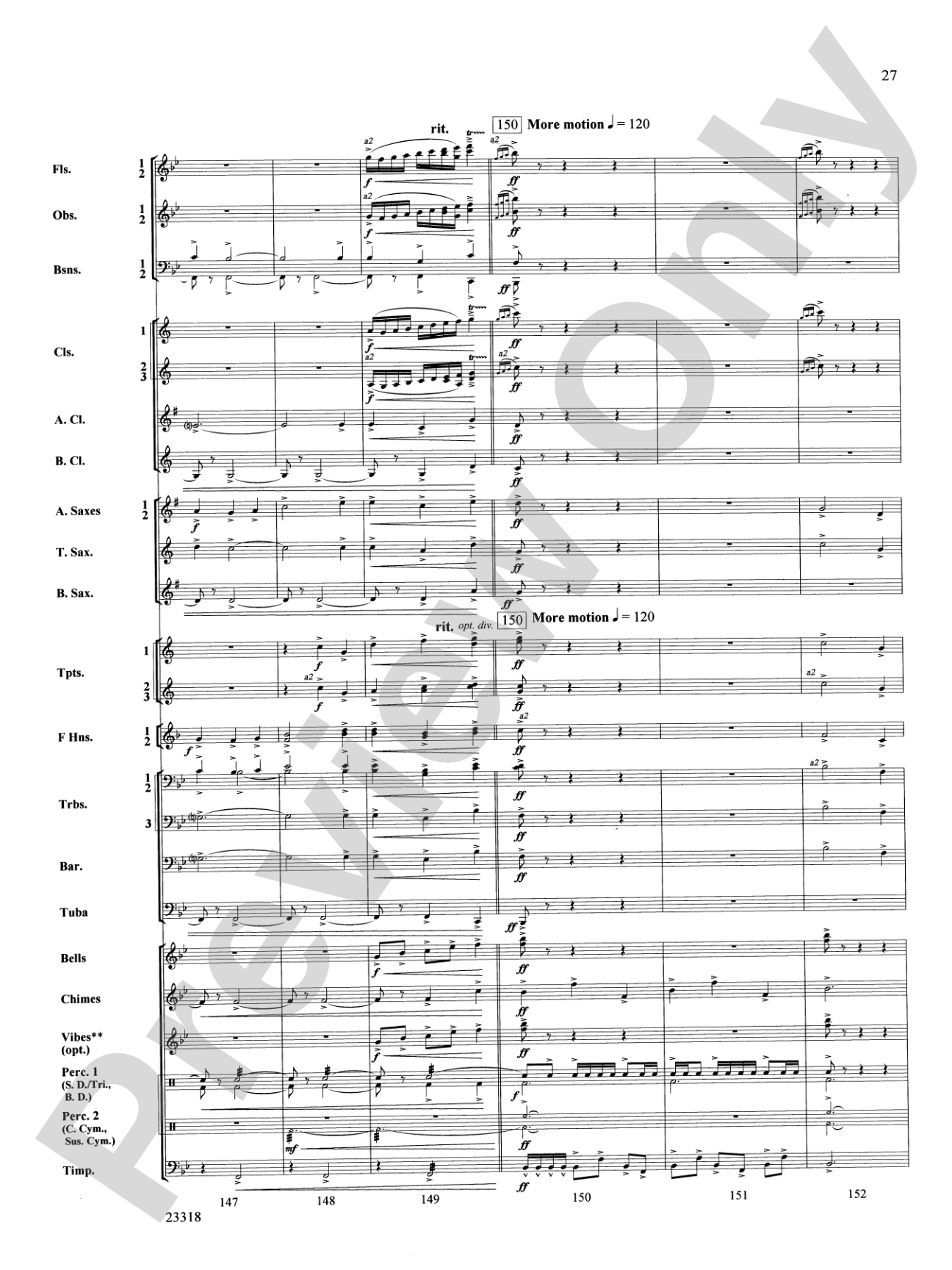 Ceremonial Fanfare: Concert Band Conductor Score & Parts