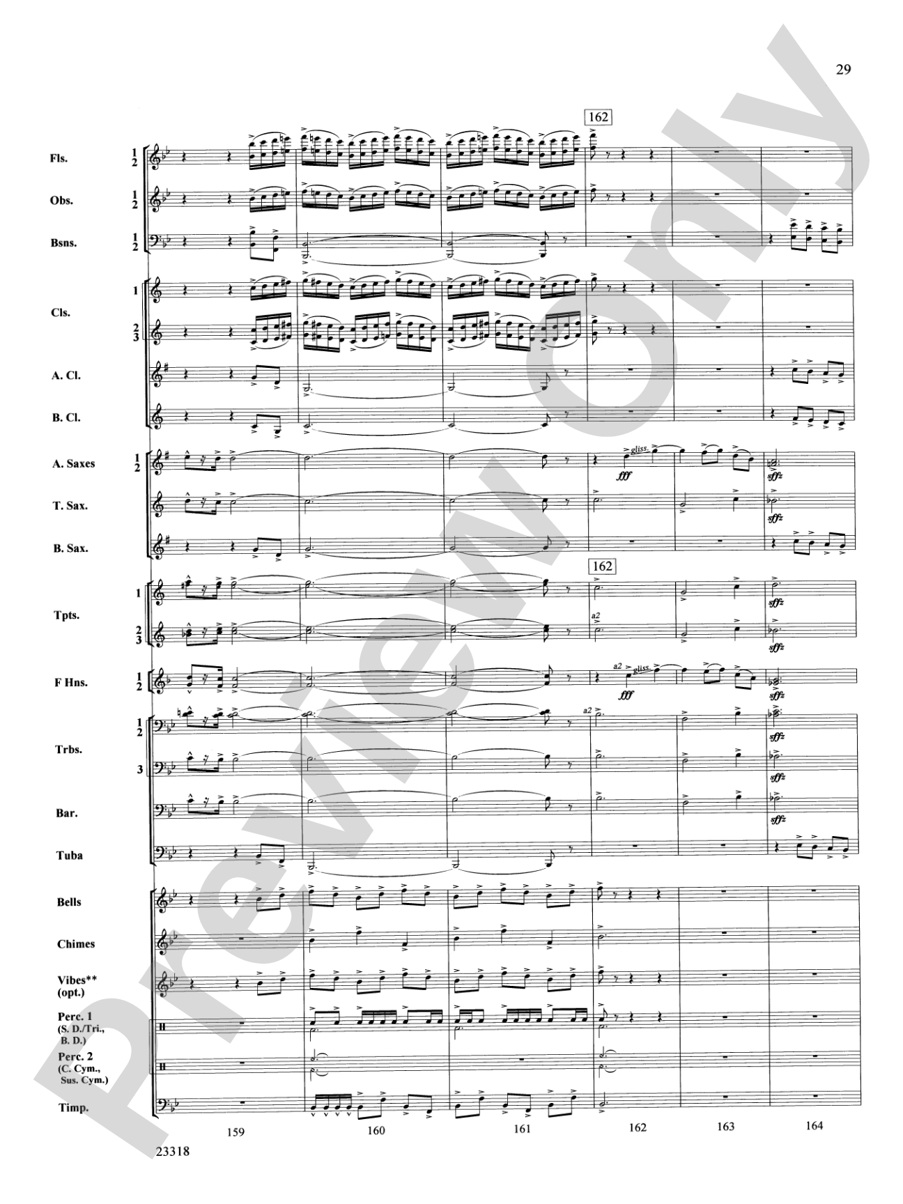 Ceremonial Fanfare: Concert Band Conductor Score & Parts