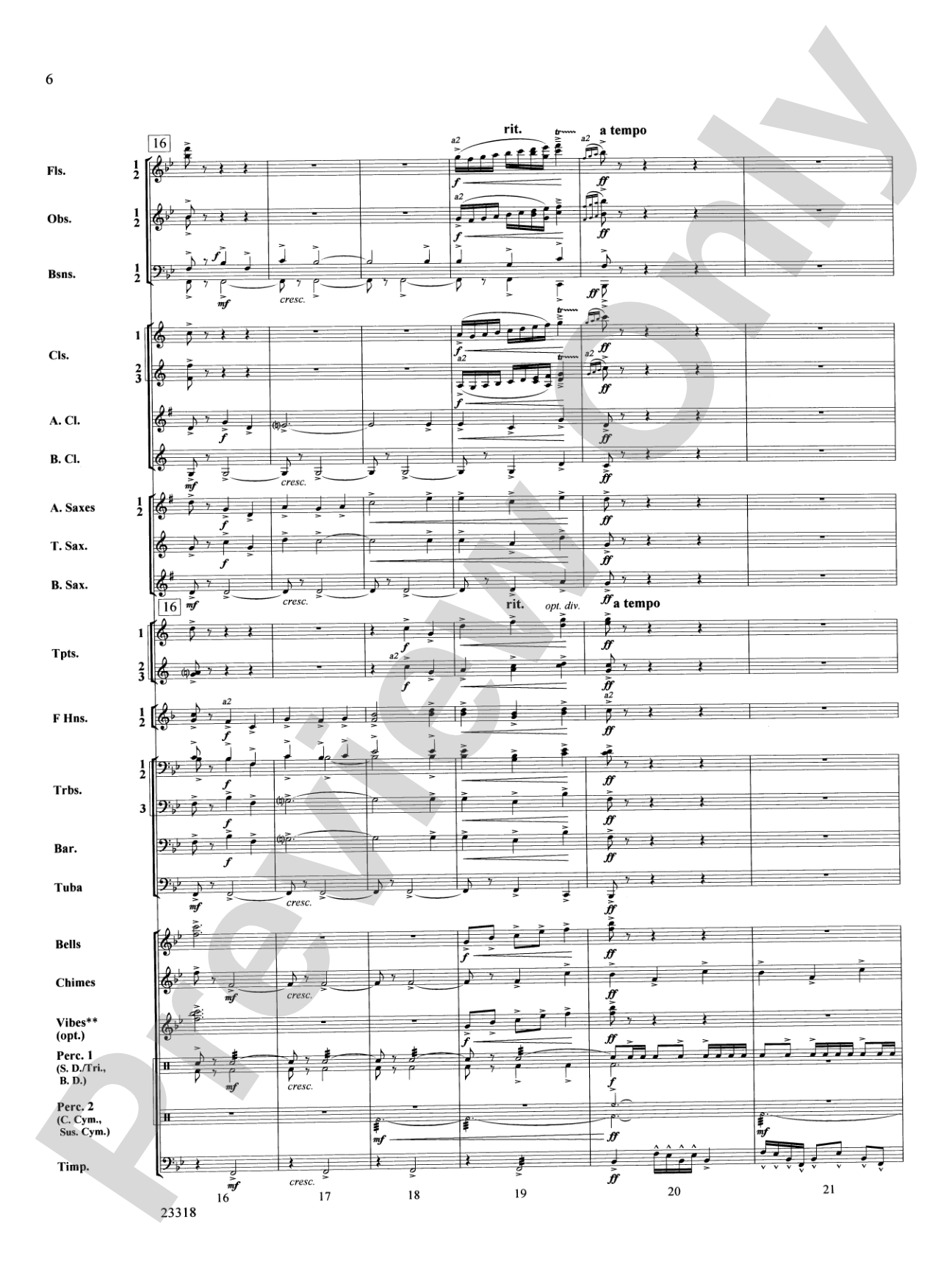 Ceremonial Fanfare: Concert Band Conductor Score & Parts