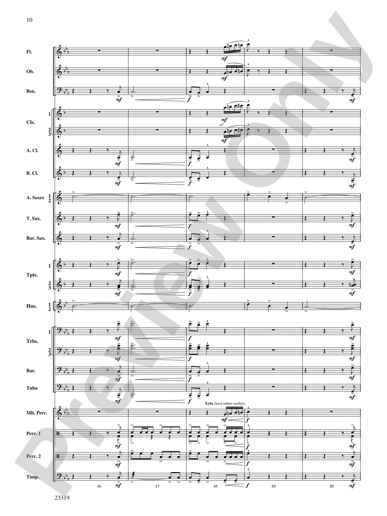 Vistas: Concert Band Conductor Score & Parts
