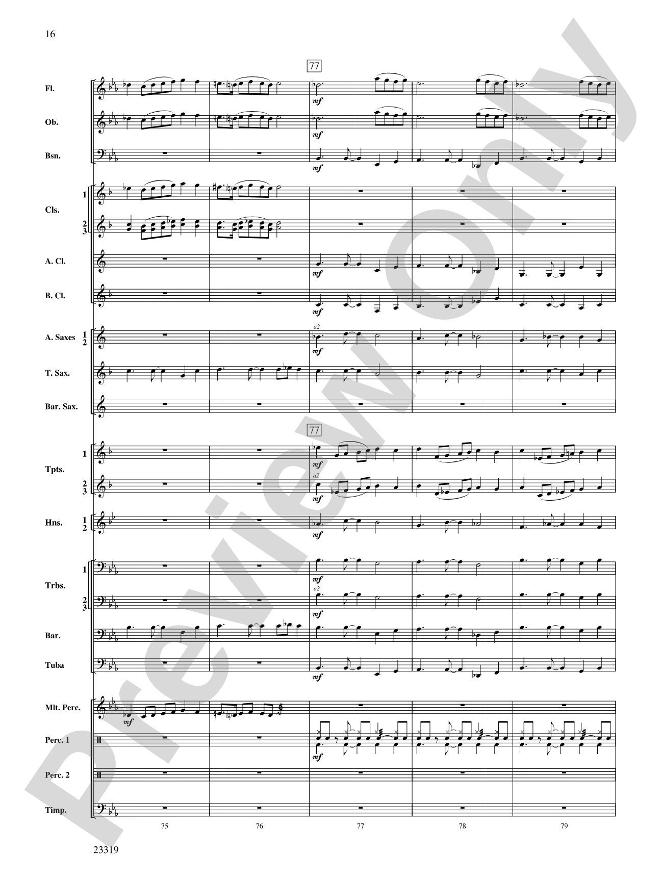 Vistas: Concert Band Conductor Score & Parts
