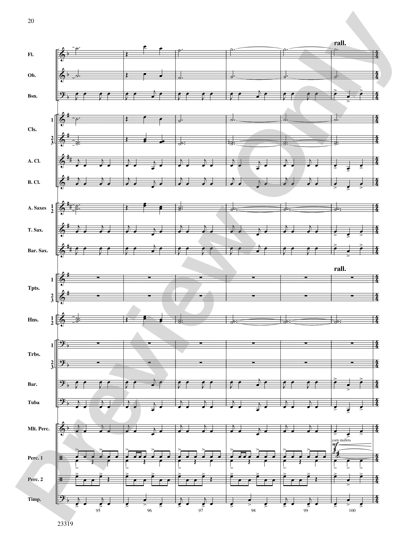 Vistas: Concert Band Conductor Score & Parts