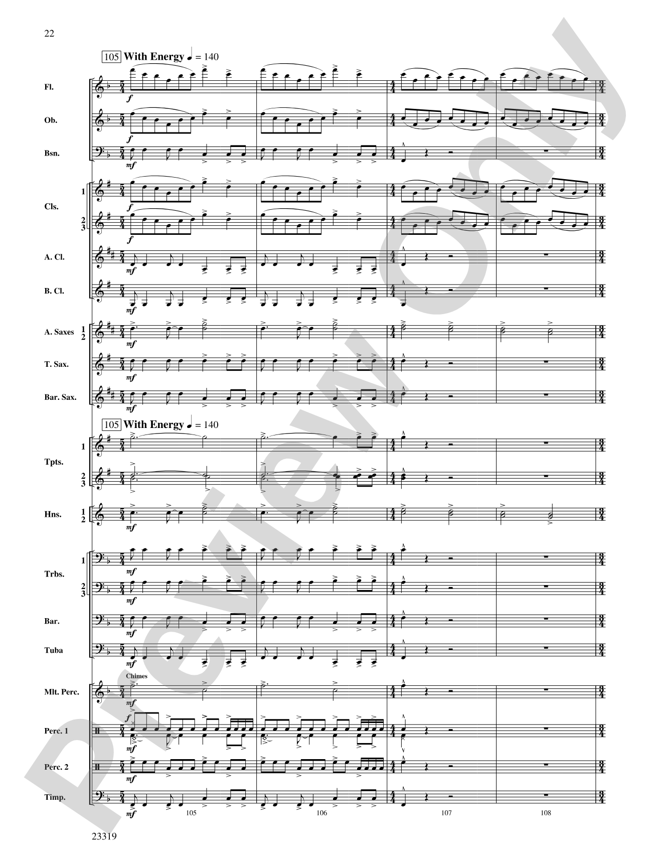 Vistas: Concert Band Conductor Score & Parts