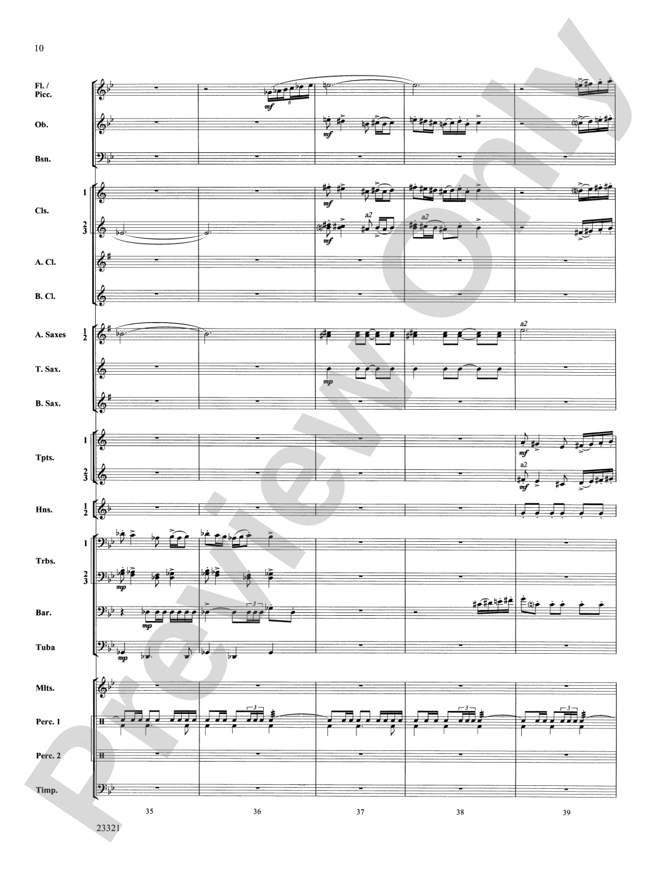 Pride of the Grenadiers: Concert Band Conductor Score & Parts