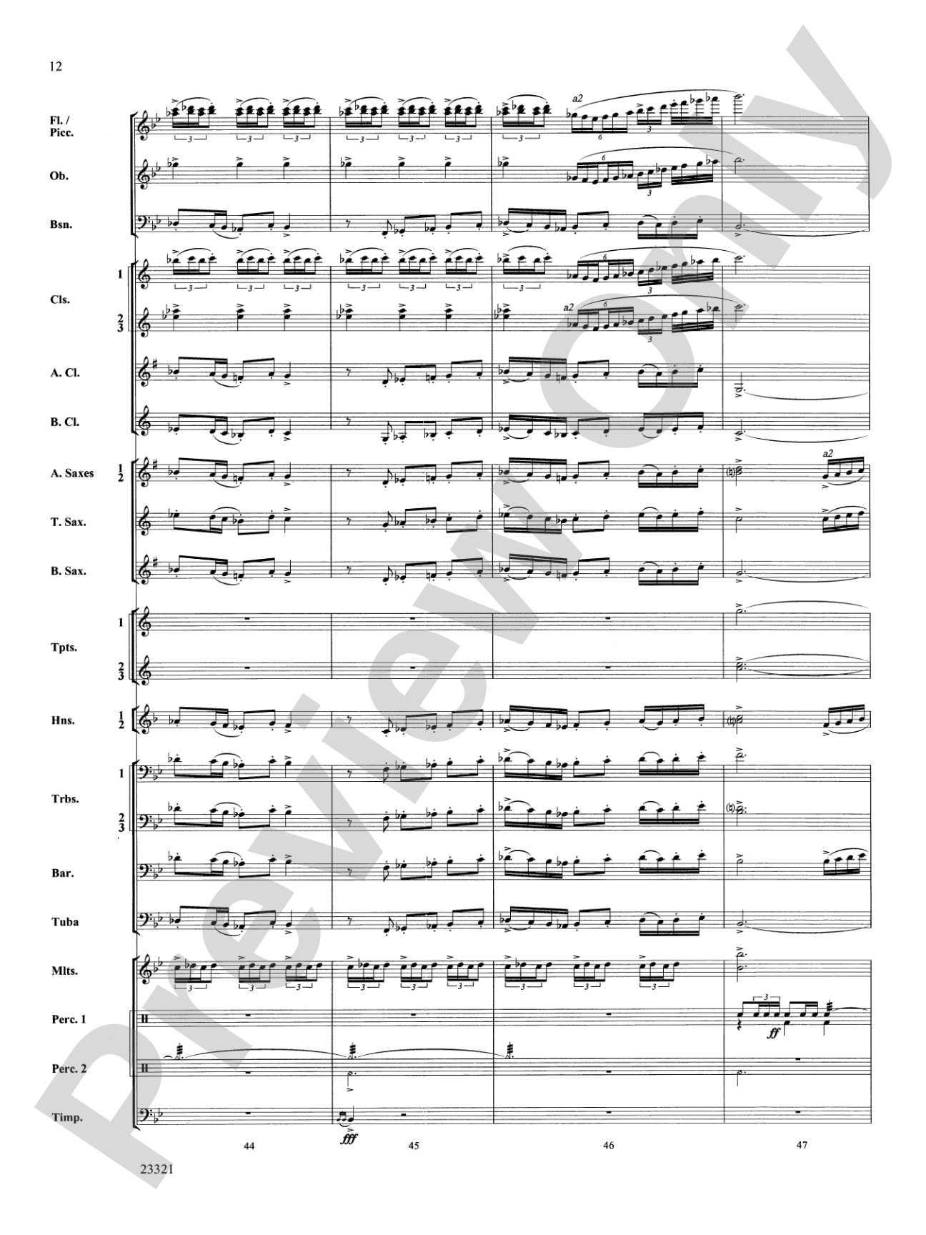 Pride of the Grenadiers: Concert Band Conductor Score & Parts