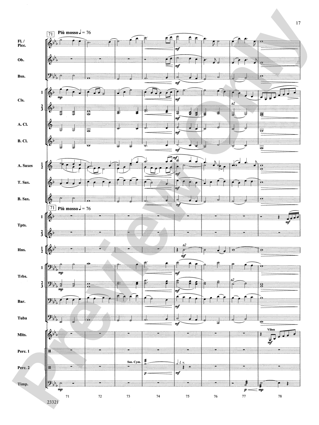Pride of the Grenadiers: Concert Band Conductor Score & Parts