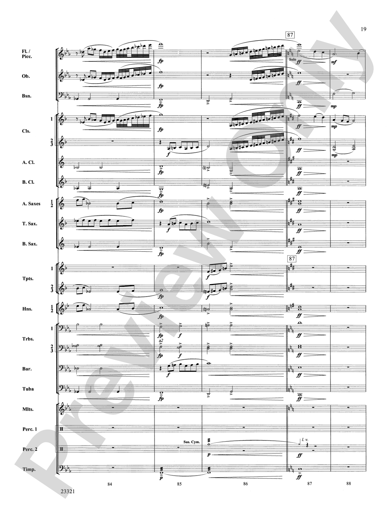 Pride of the Grenadiers: Concert Band Conductor Score & Parts