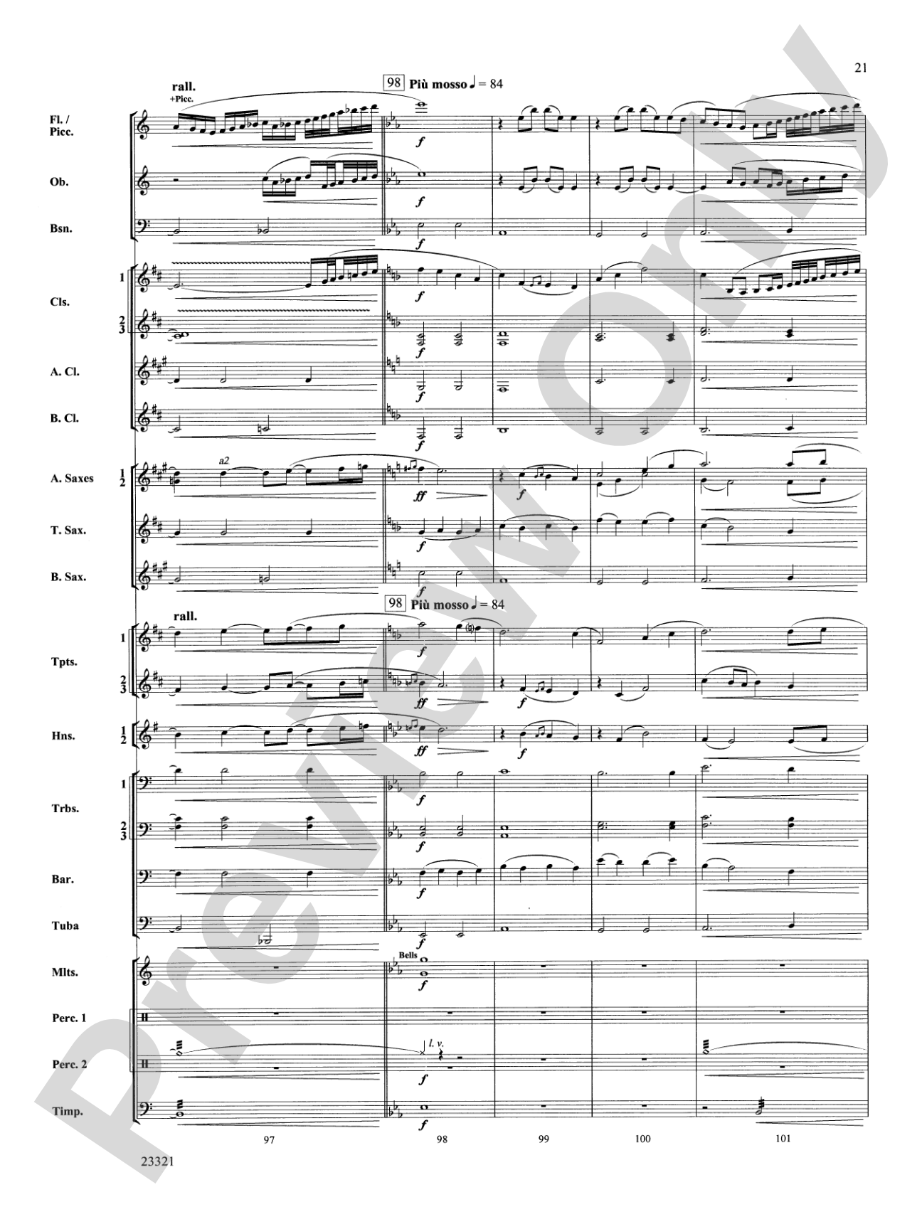 Pride of the Grenadiers: Concert Band Conductor Score & Parts