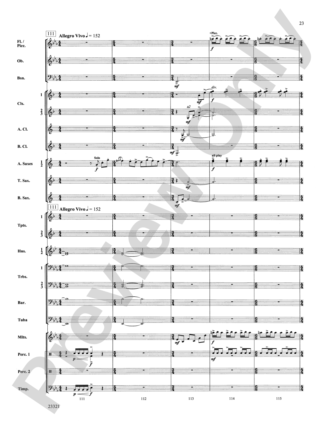 Pride of the Grenadiers: Concert Band Conductor Score & Parts