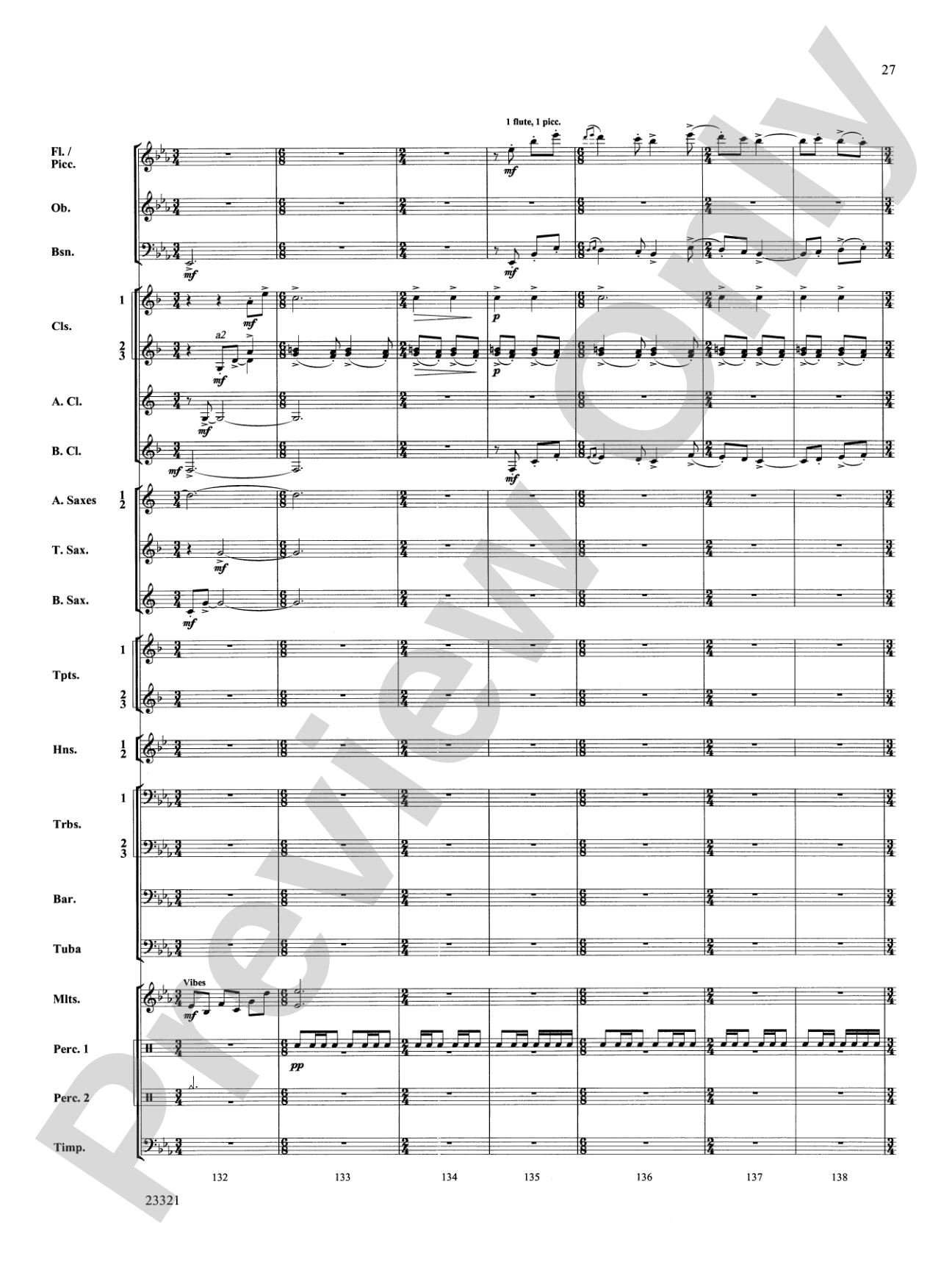 Pride of the Grenadiers: Concert Band Conductor Score & Parts
