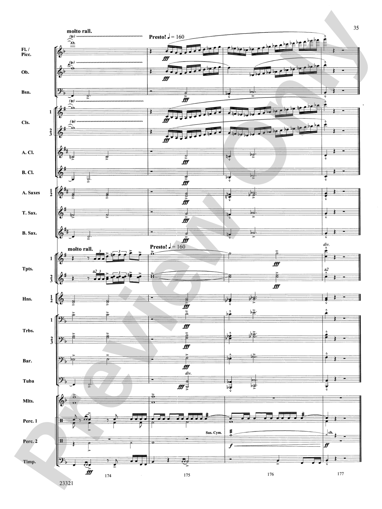 Pride of the Grenadiers: Concert Band Conductor Score & Parts