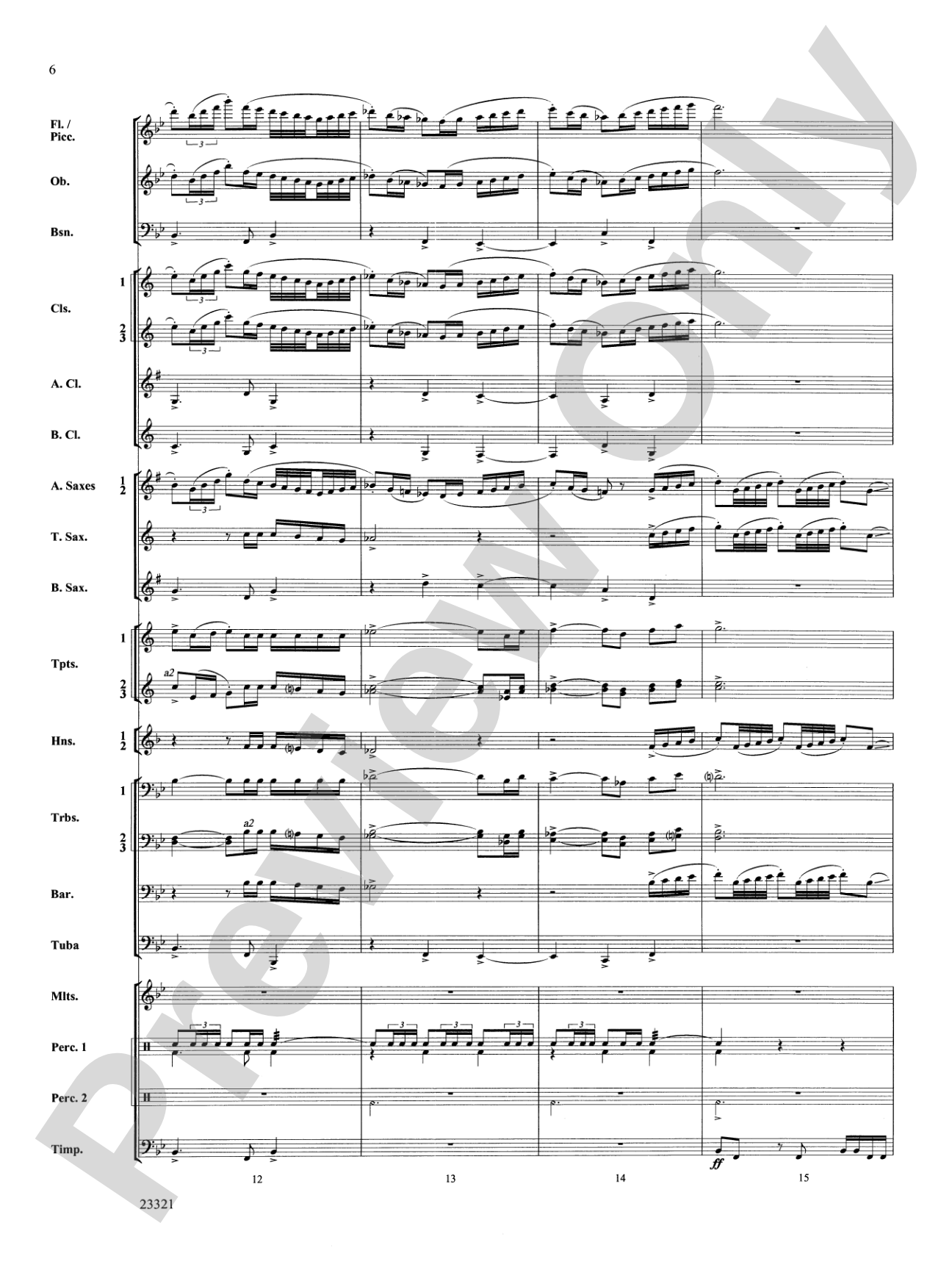 Pride of the Grenadiers: Concert Band Conductor Score & Parts