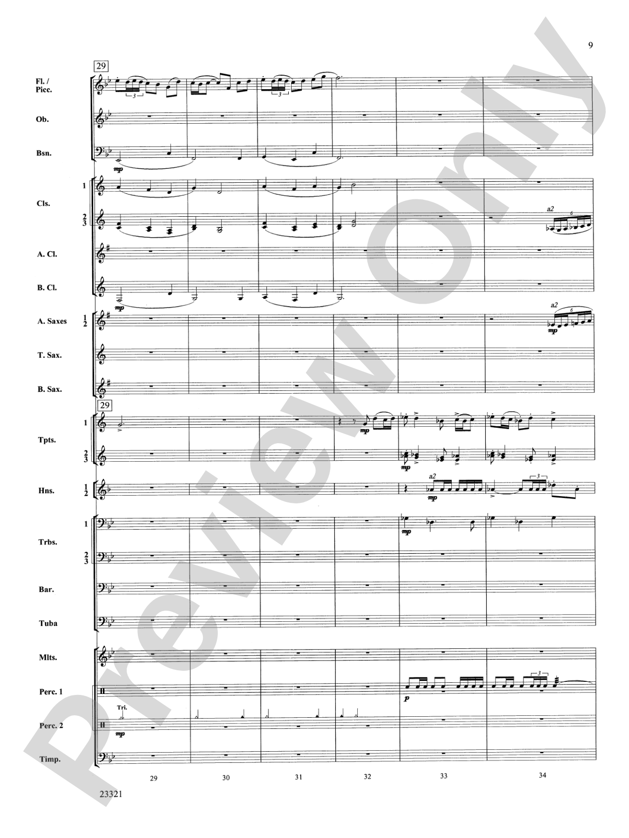 Pride of the Grenadiers: Concert Band Conductor Score & Parts