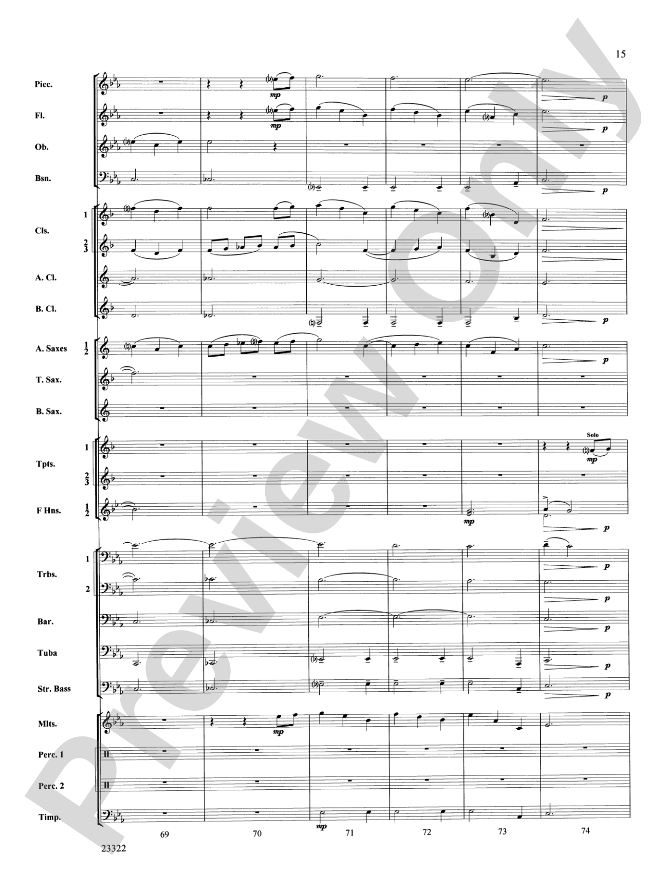 Cheyenne Cañon: Concert Band Conductor Score & Parts