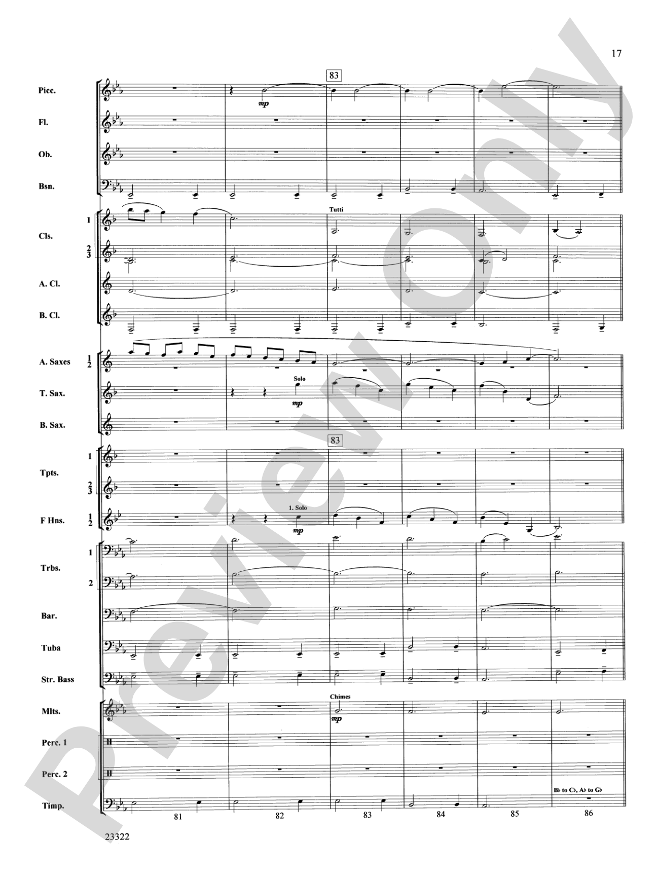 Cheyenne Cañon: Concert Band Conductor Score & Parts
