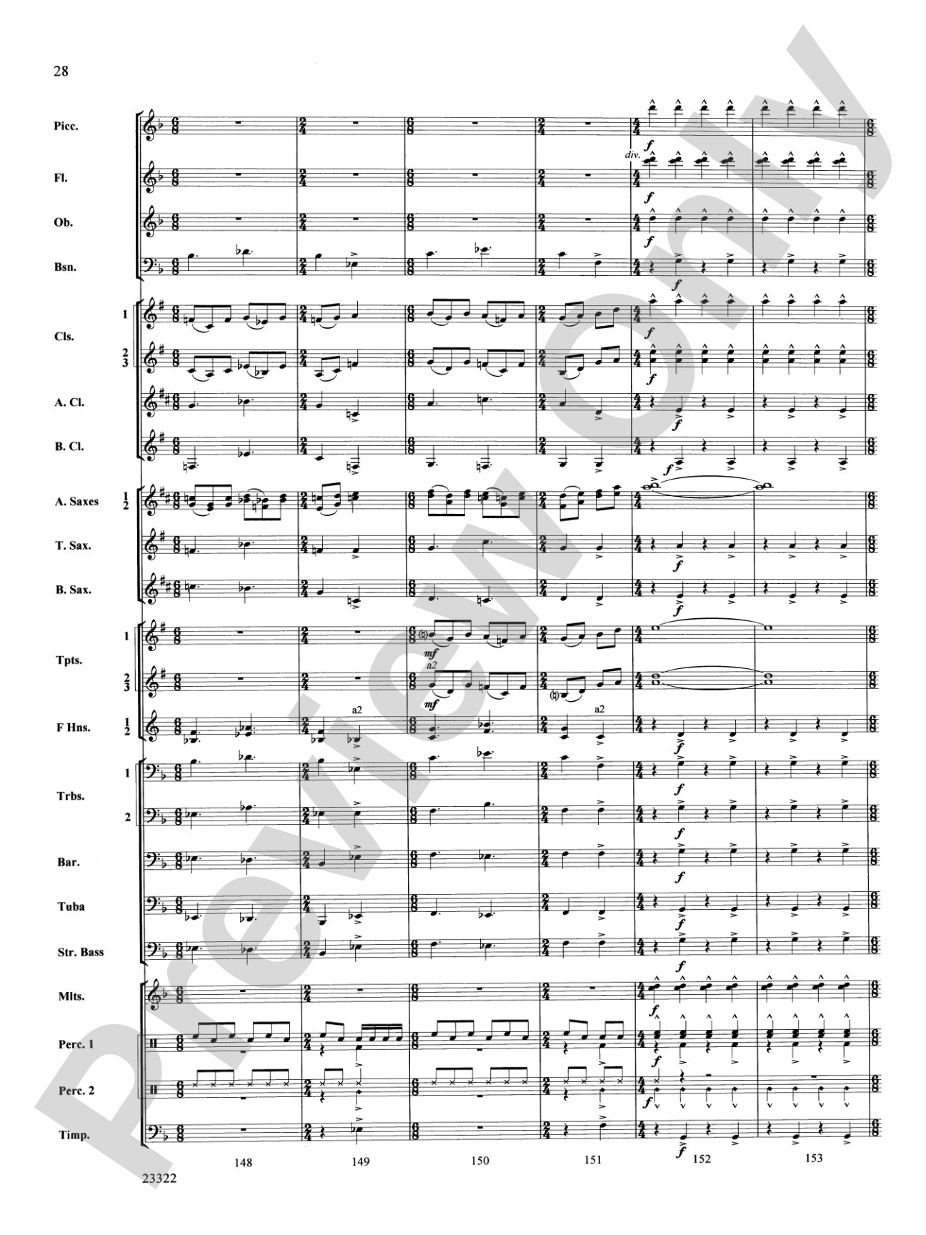 Cheyenne Cañon: Concert Band Conductor Score & Parts