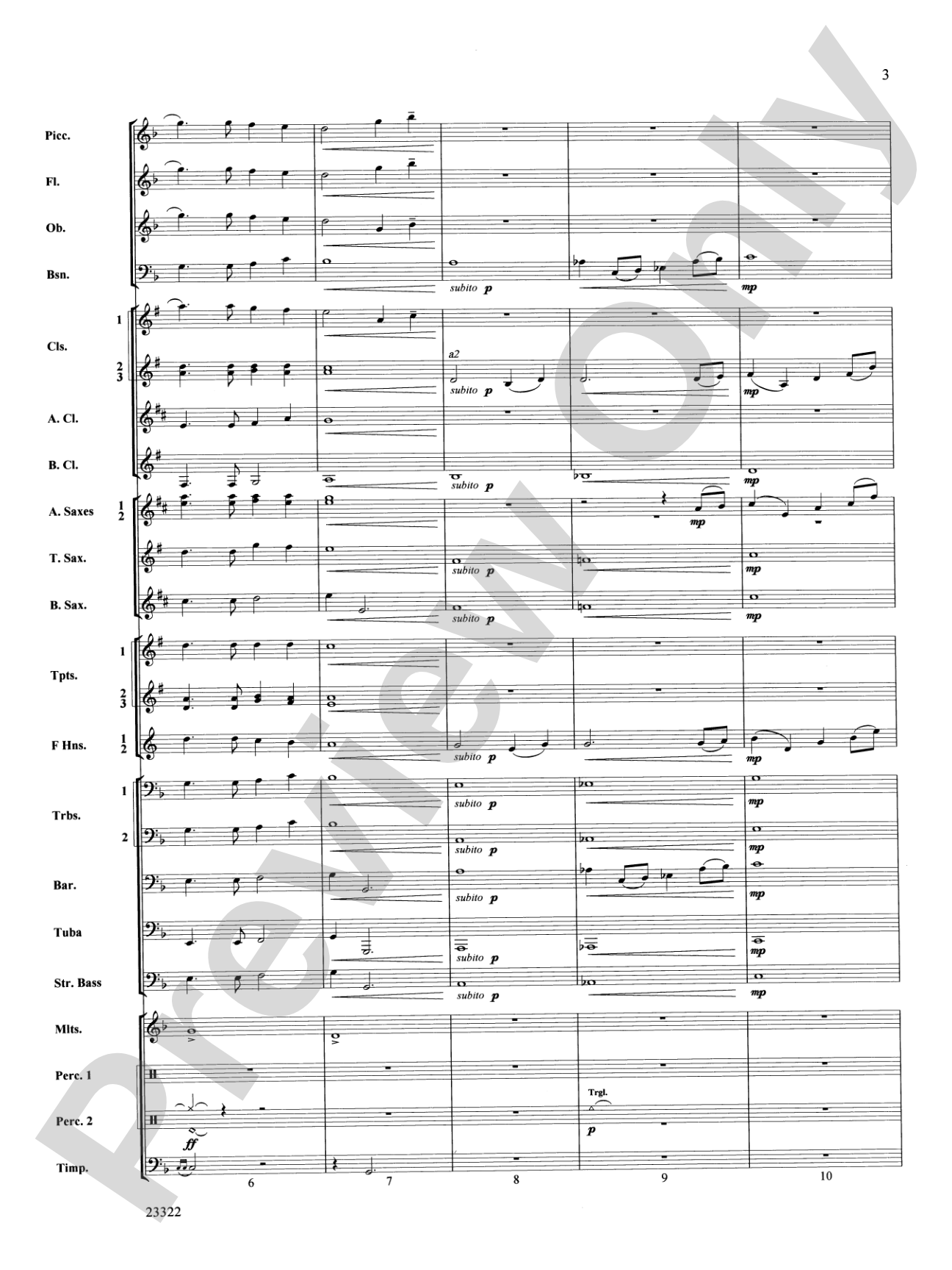 Cheyenne Cañon: Concert Band Conductor Score & Parts