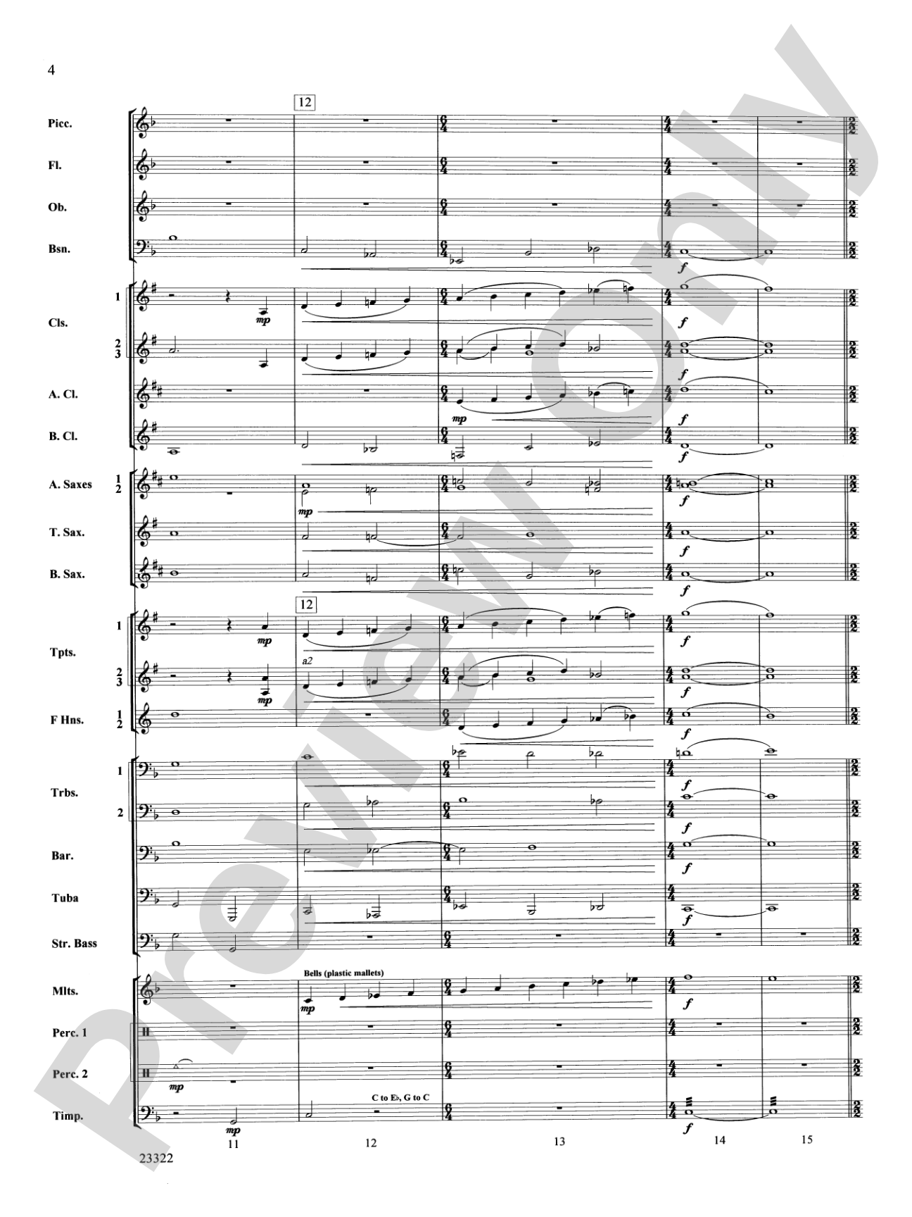 Cheyenne Cañon: Concert Band Conductor Score & Parts