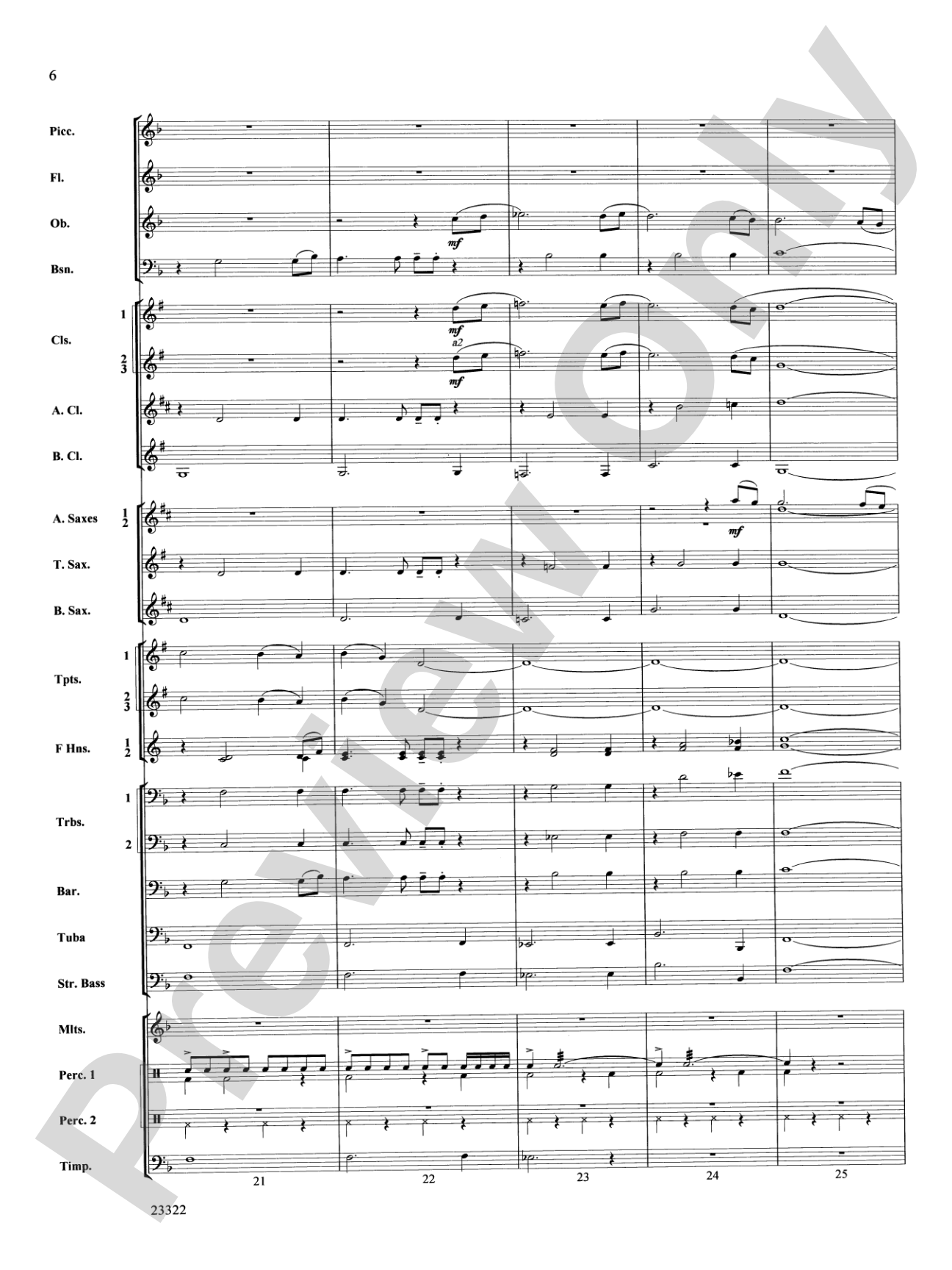 Cheyenne Cañon: Concert Band Conductor Score & Parts