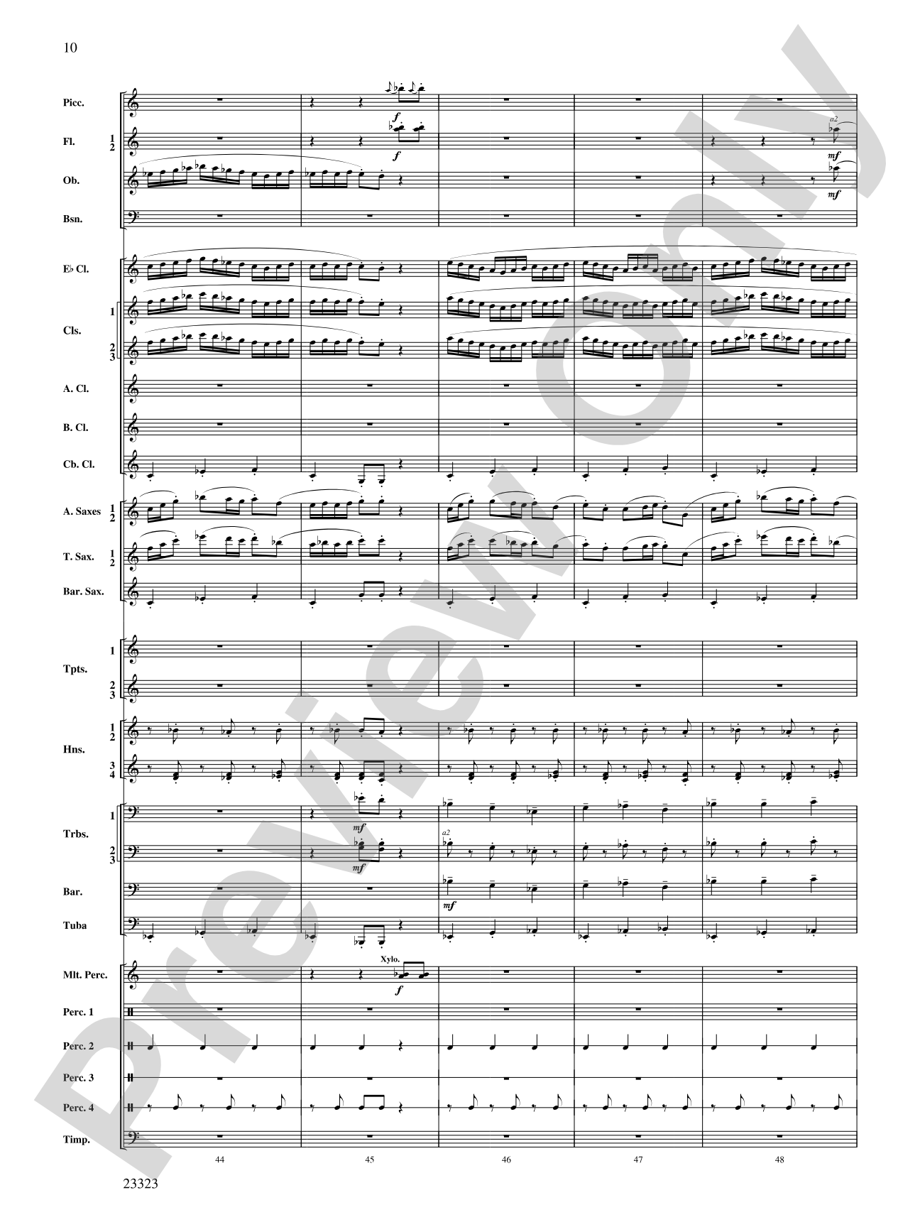 Thanksgiving: Concert Band Conductor Score & Parts