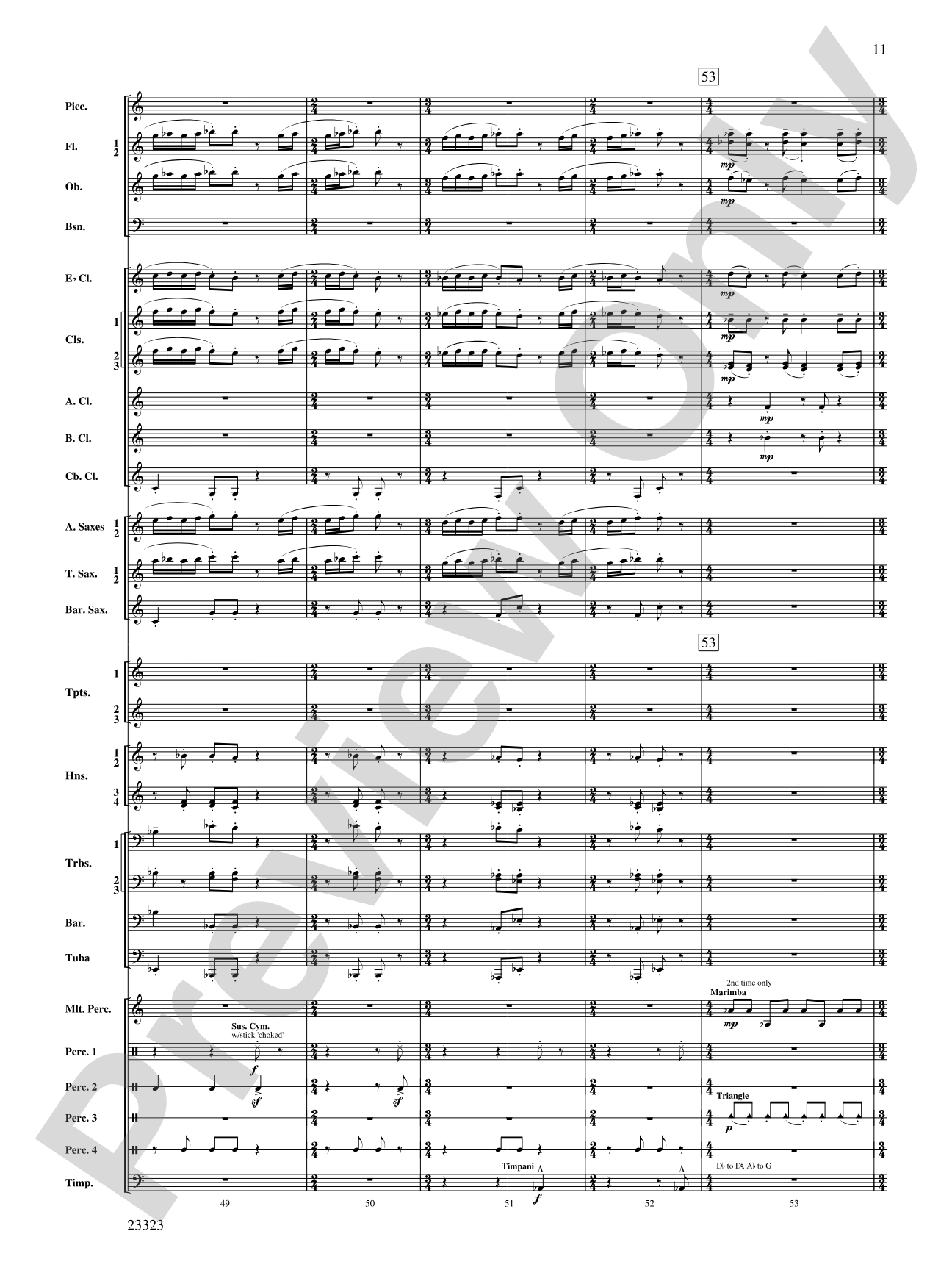 Thanksgiving: Concert Band Conductor Score & Parts